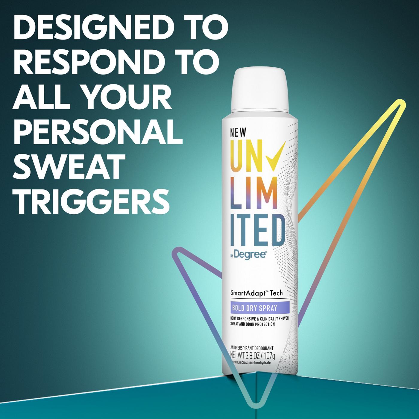 Degree Unlimited Antiperspirant Deodorant Spray Bold Shop Deodorant