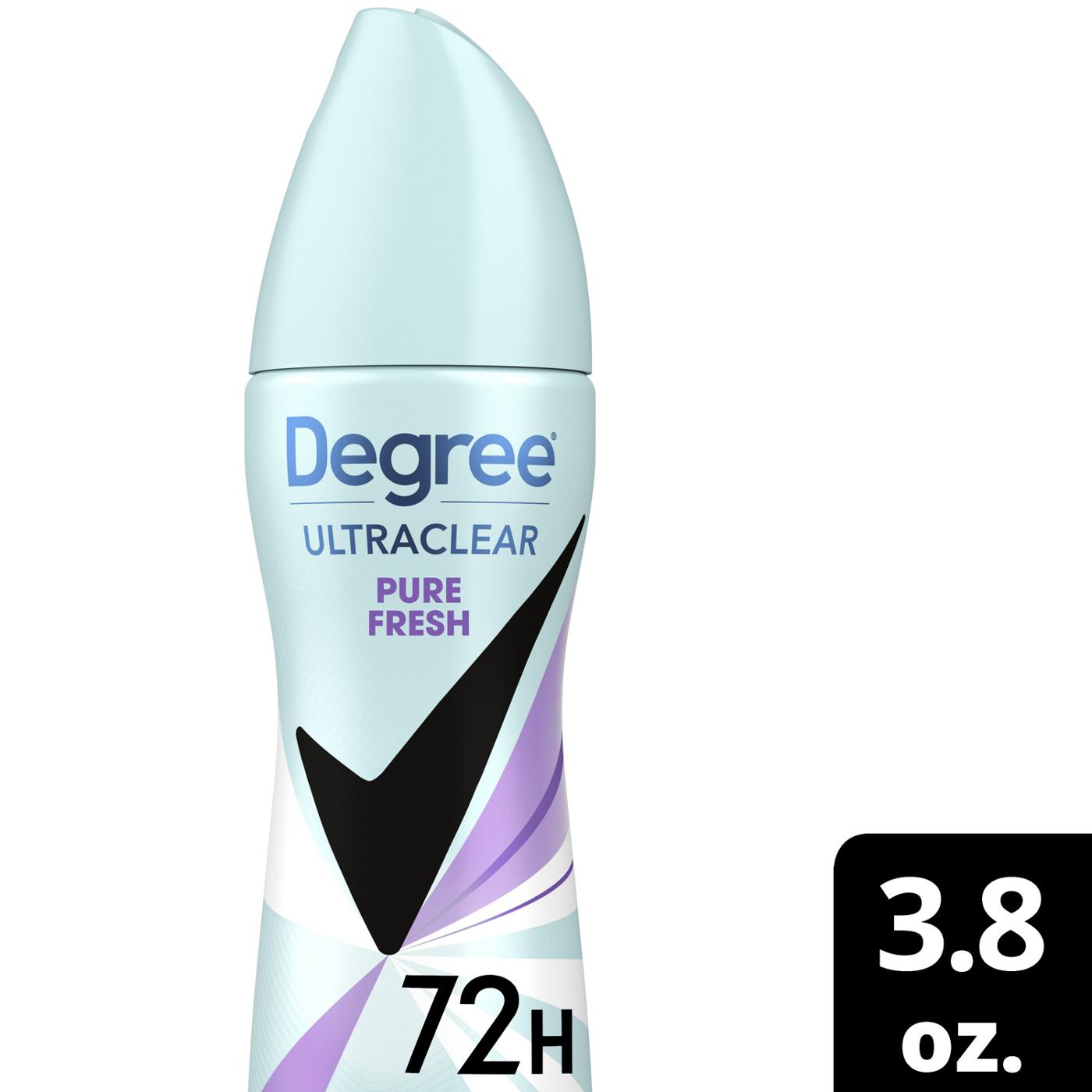 Degree 72 Hr UltraClear Antiperspirant Deodorant Dry Spray - Pure Fresh; image 2 of 10