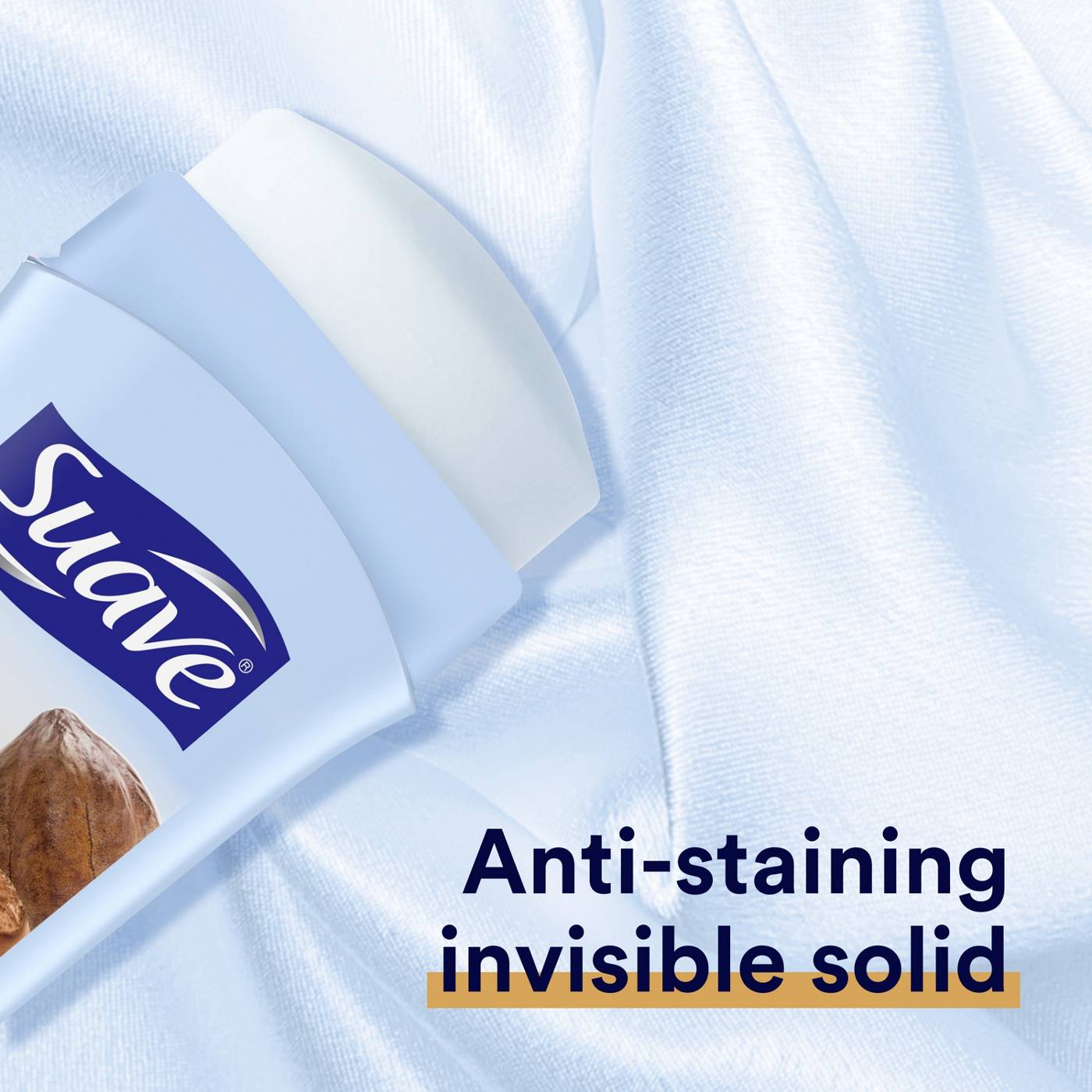 Suave Invisible Solid Antiperspirant Deodorant - Cocoa Butter & Shea; image 4 of 9