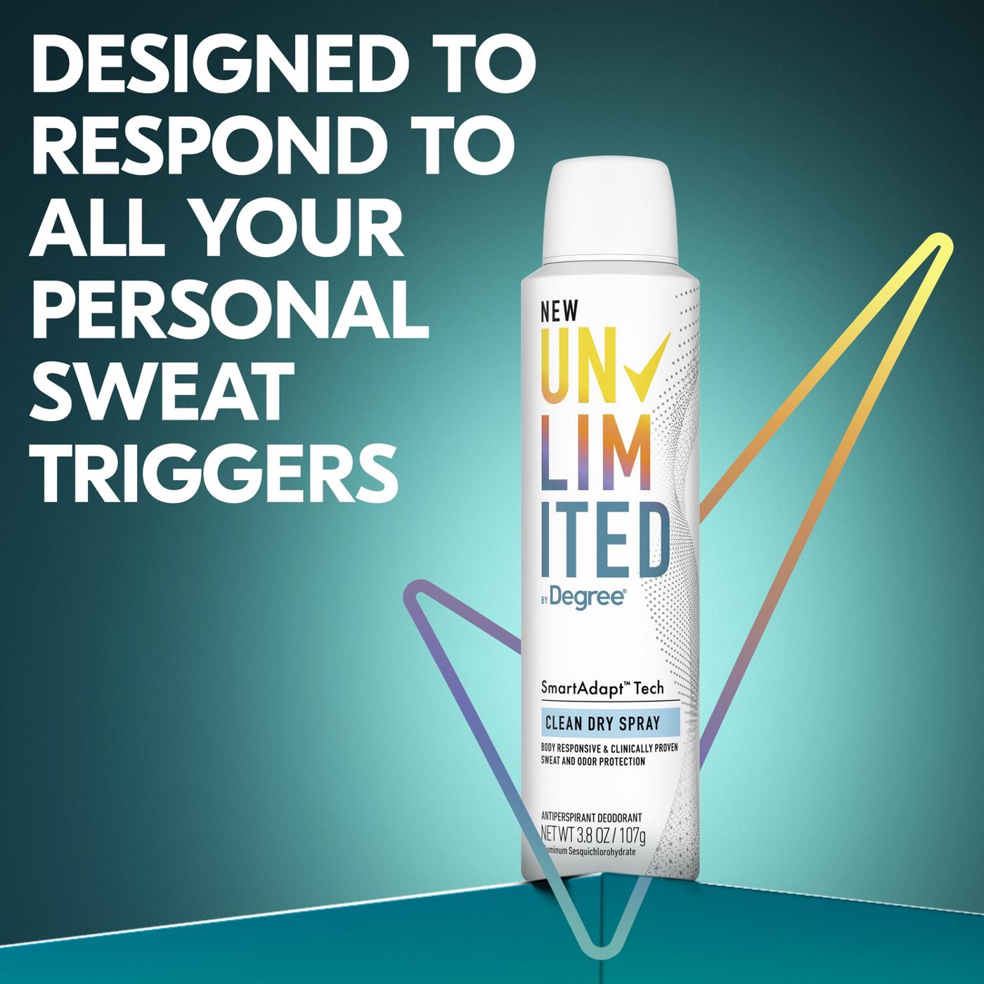 Degree Unlimited Antiperspirant Deodorant Clean Shop Deodorant & antiperspirant at HEB