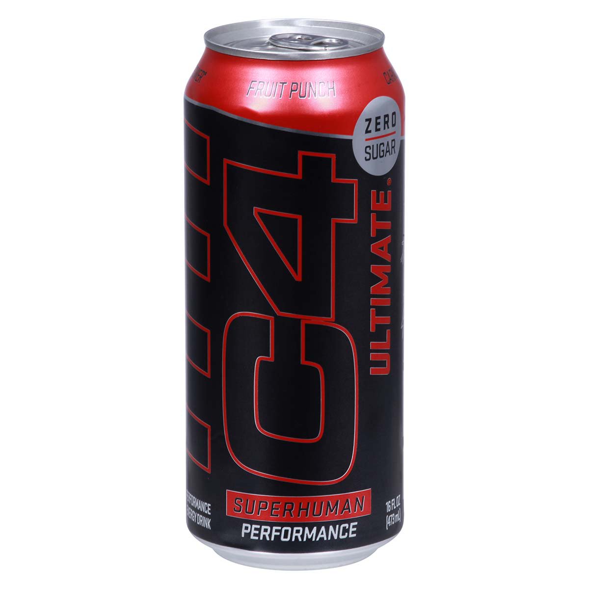 C4 Zero Sugar Ultimate Energy Drink - Fruit Punch - Shop Diet & fitness ...