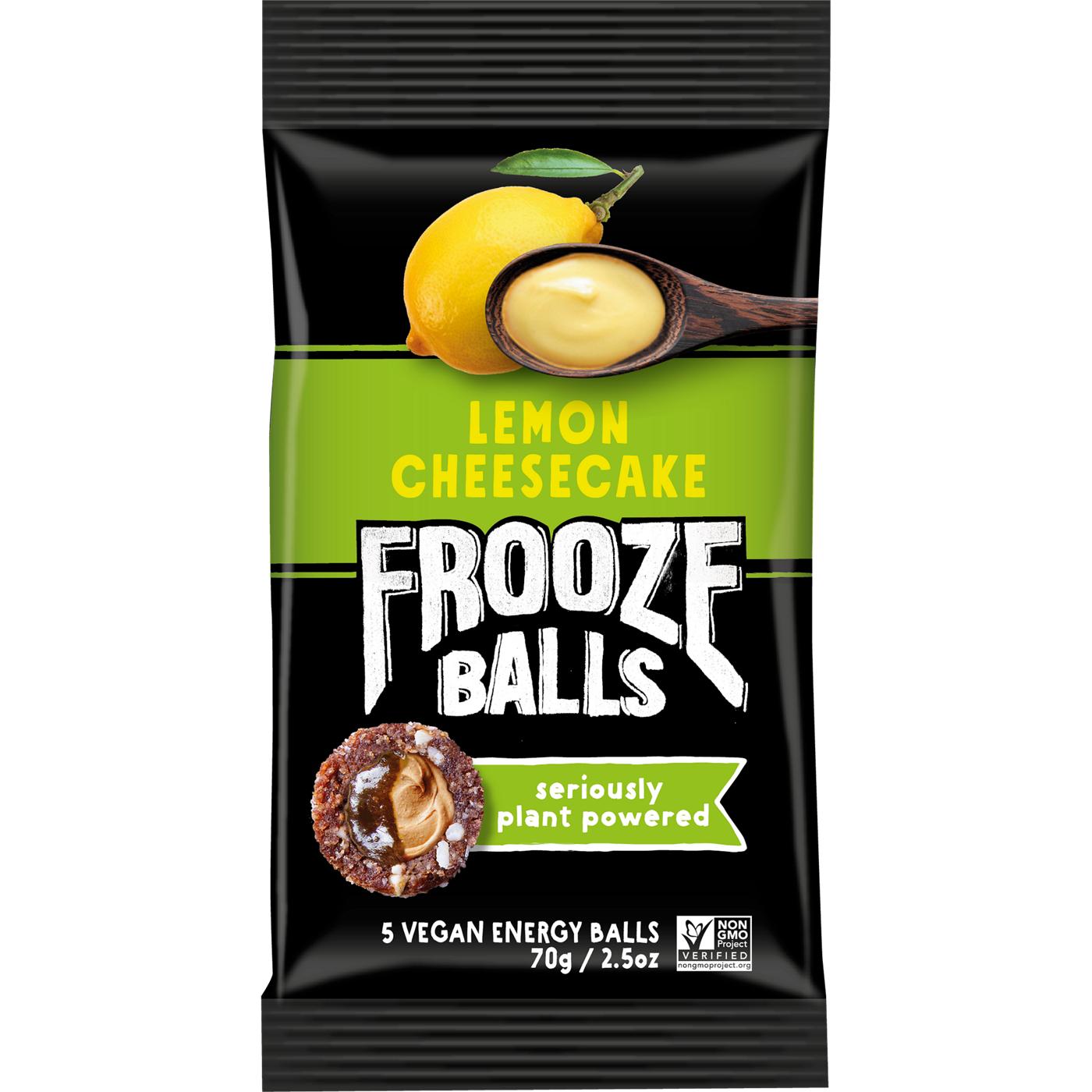 Frooze Balls Lemon Cheesecake Vegan Energy Balls; image 1 of 5