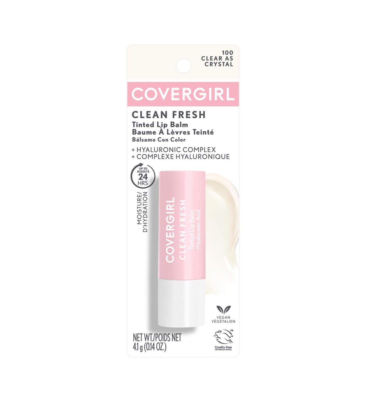 Covergirl Clean Fresh Tinted Lip Balm - Clear As Crystal; image 1 of 2