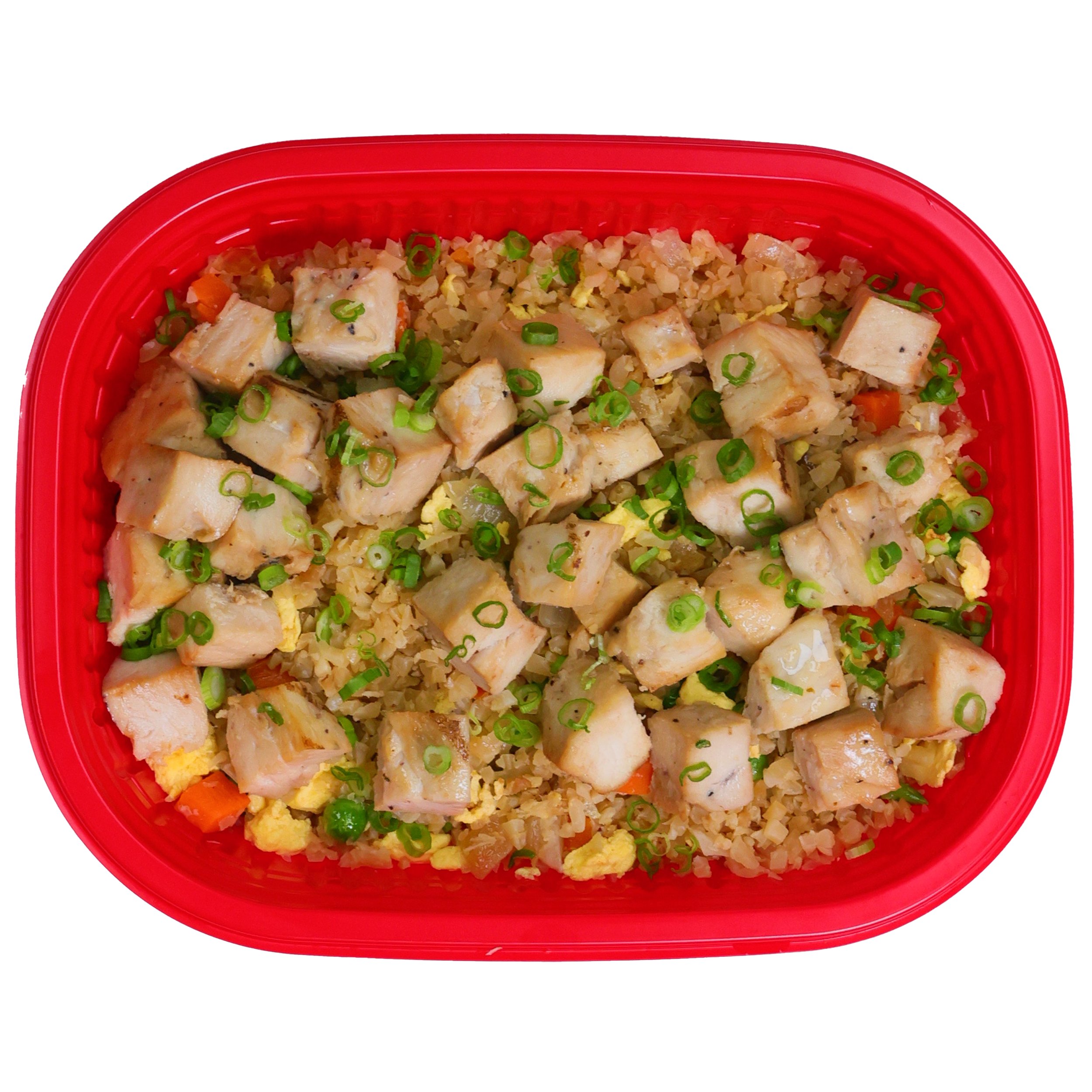 HEB Sushiya Chicken Cauliflower Fried Rice Bowl Served Hot Shop
