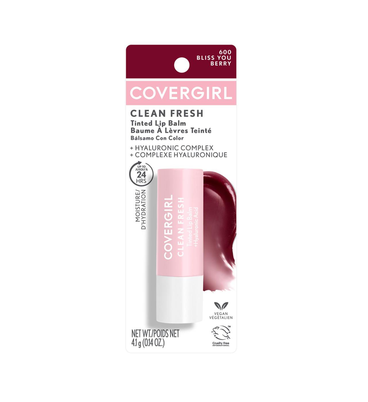 Covergirl Clean Fresh Tinted Lip Balm - Bliss You Berry; image 1 of 2