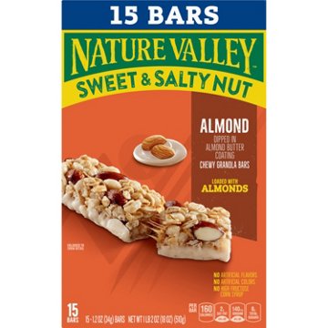 Nature Valley Sweet & Salty Nut Sweet & Salty Nut Almond Chewy Granola Bars