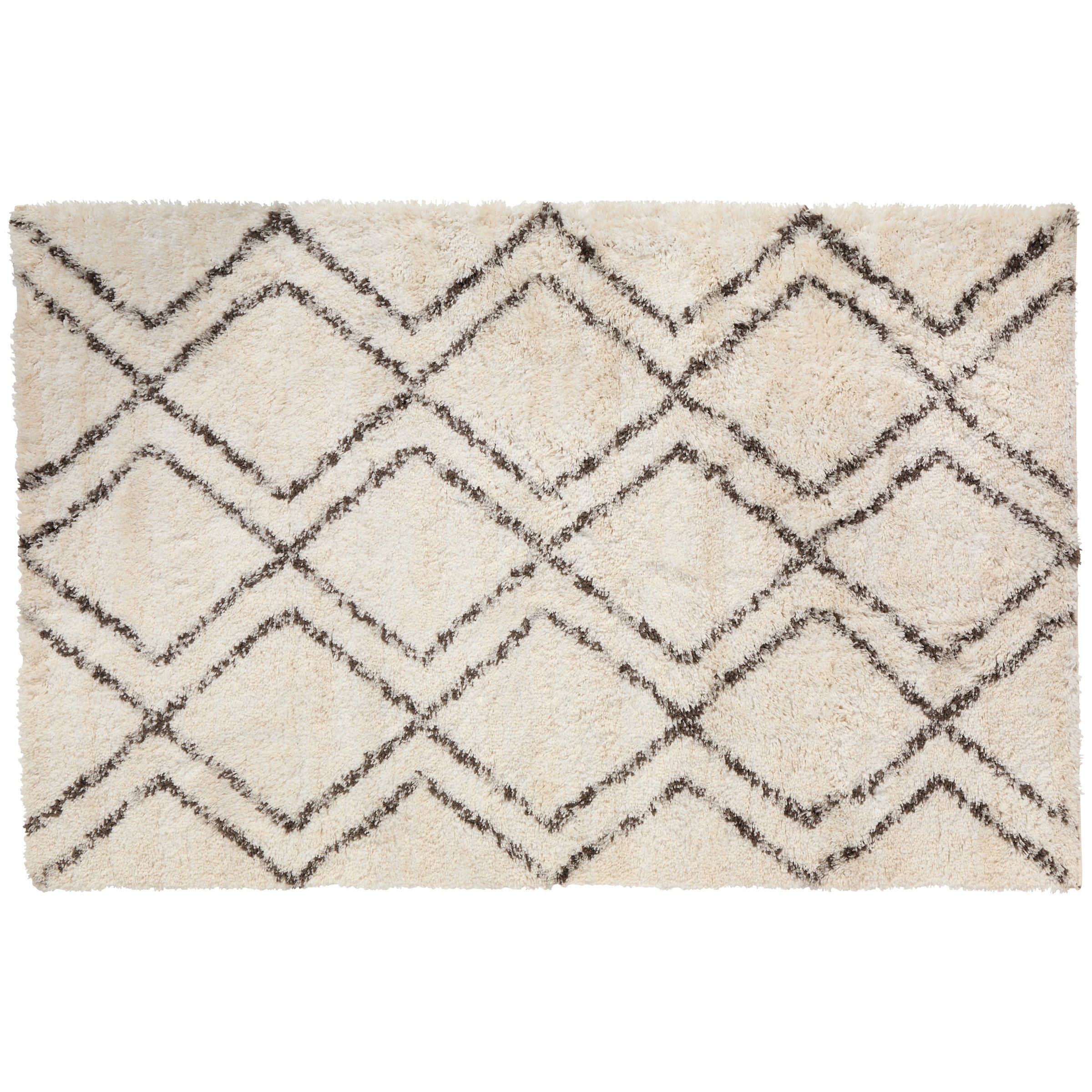 Haven + Key Shag Area Rug - White Bliss - Shop Rugs & Mats At H-E-B