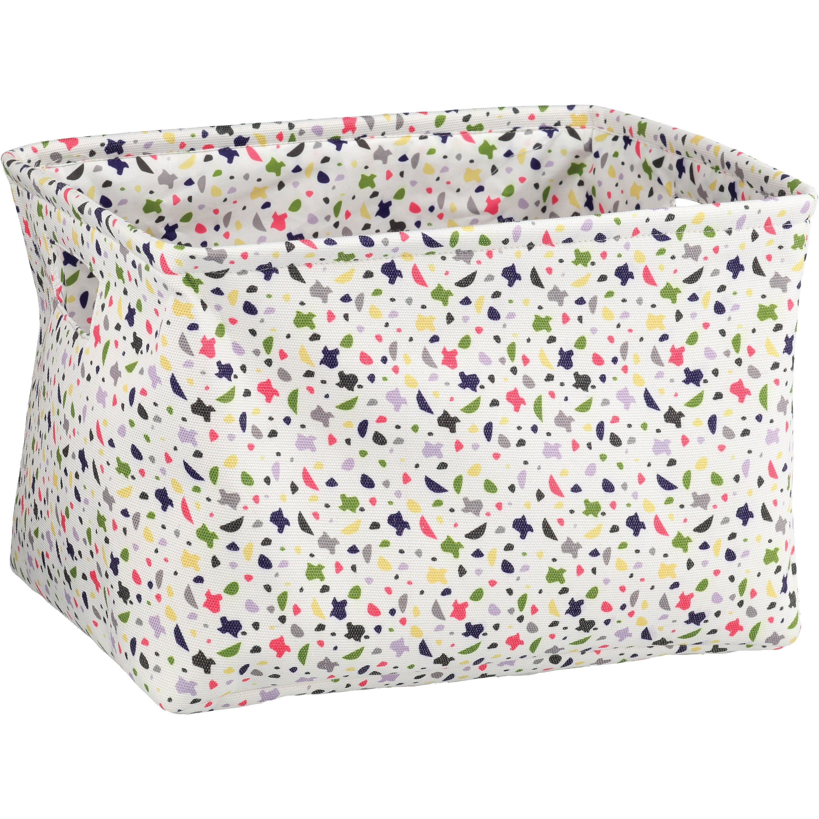 Destination Holiday Texas Terrazzo Canvas Rectangle Storage Bin - Shop ...