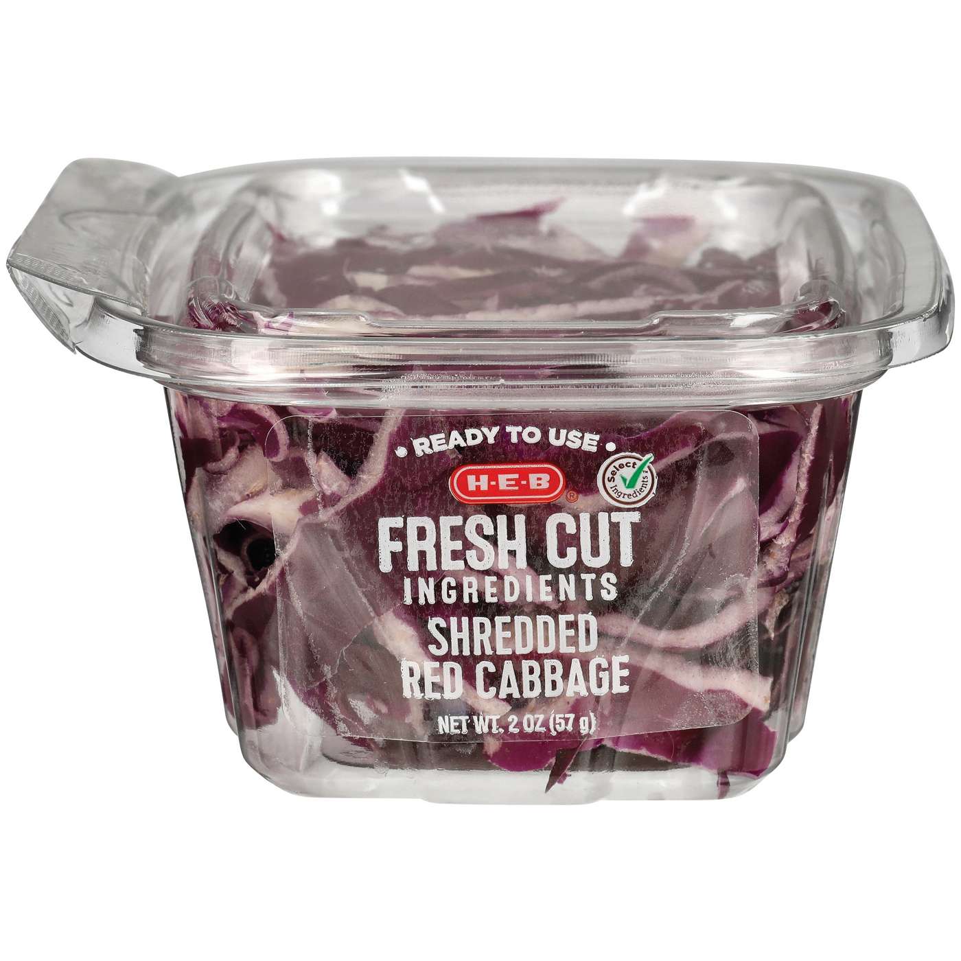 H-E-B Single Serve Fresh Shredded Red Cabbage; image 1 of 2