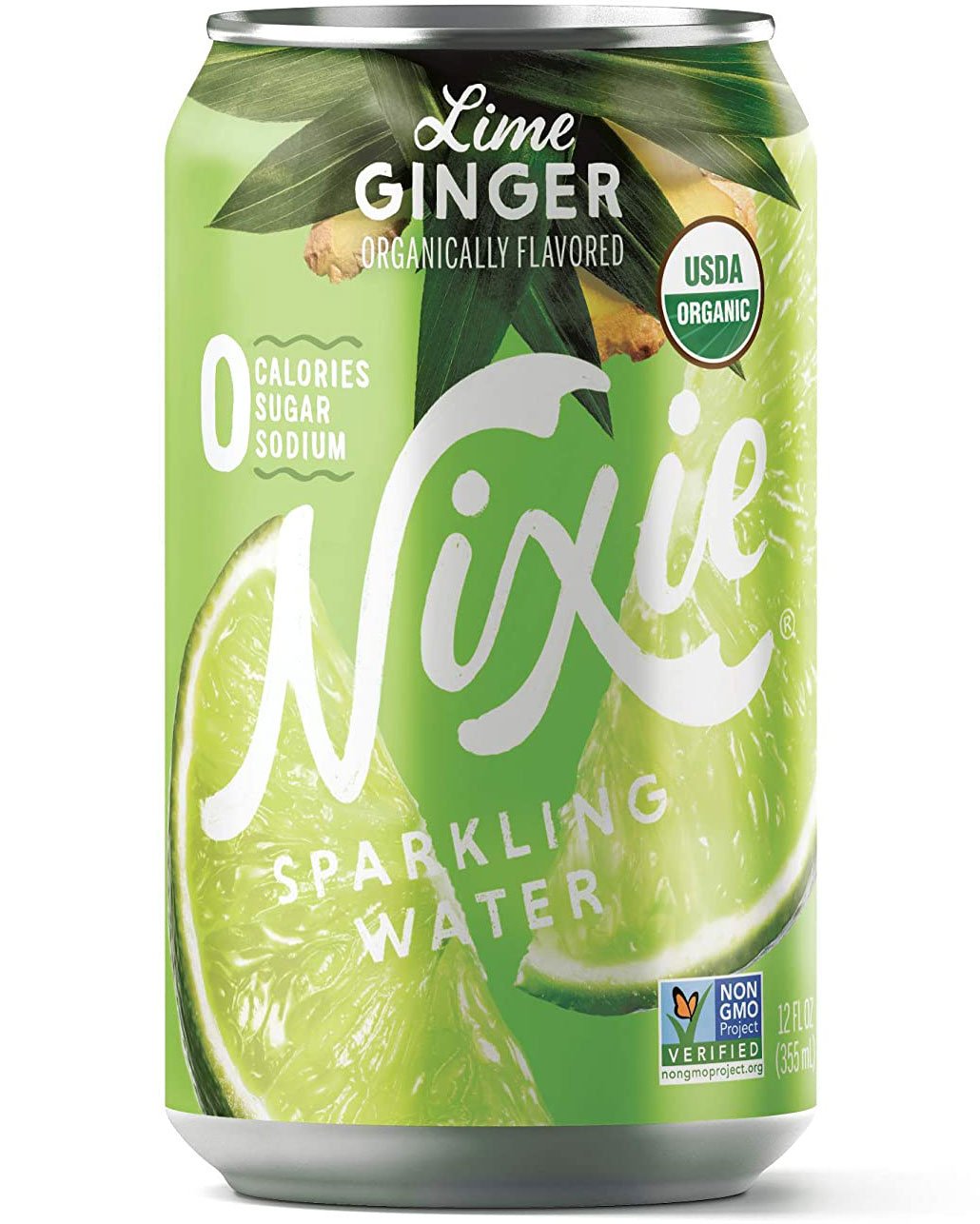 Nixie Organic Lime Ginger Sparkling Water, 12 fl oz | Central Market ...