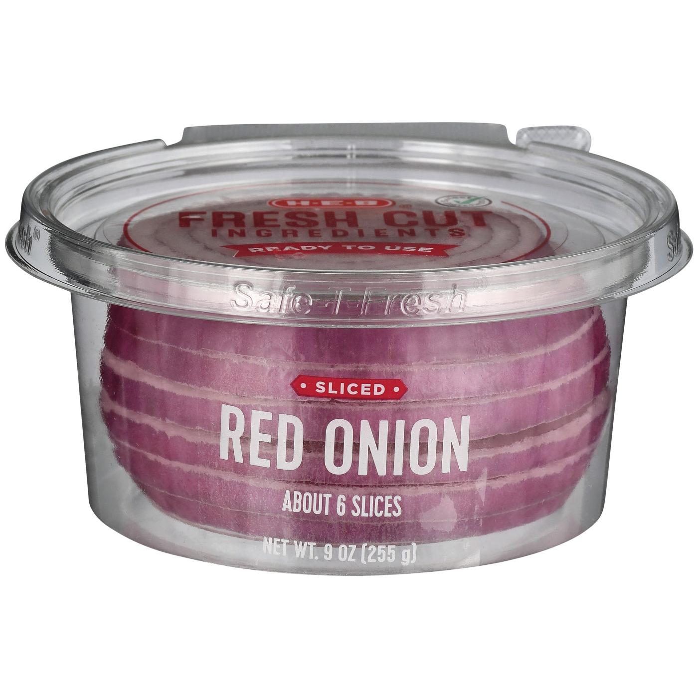 H-E-B Fresh Sliced Red Onion; image 1 of 2