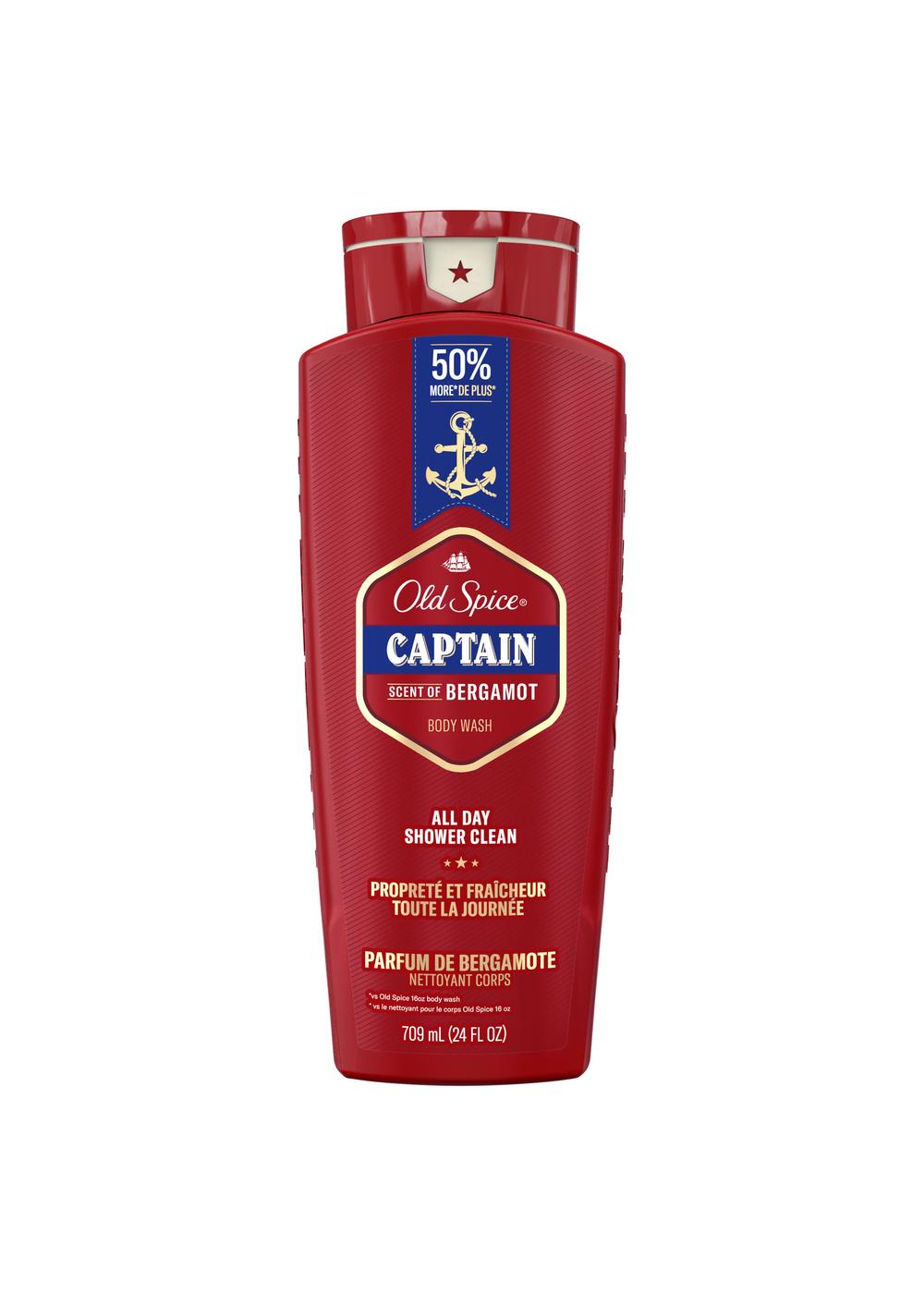 Old Spice Body Wash - Captain; image 1 of 2