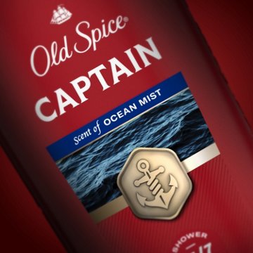 Old Spice Red Collection Body Wash for Men, Captain Scent, 24oz, 24 oz