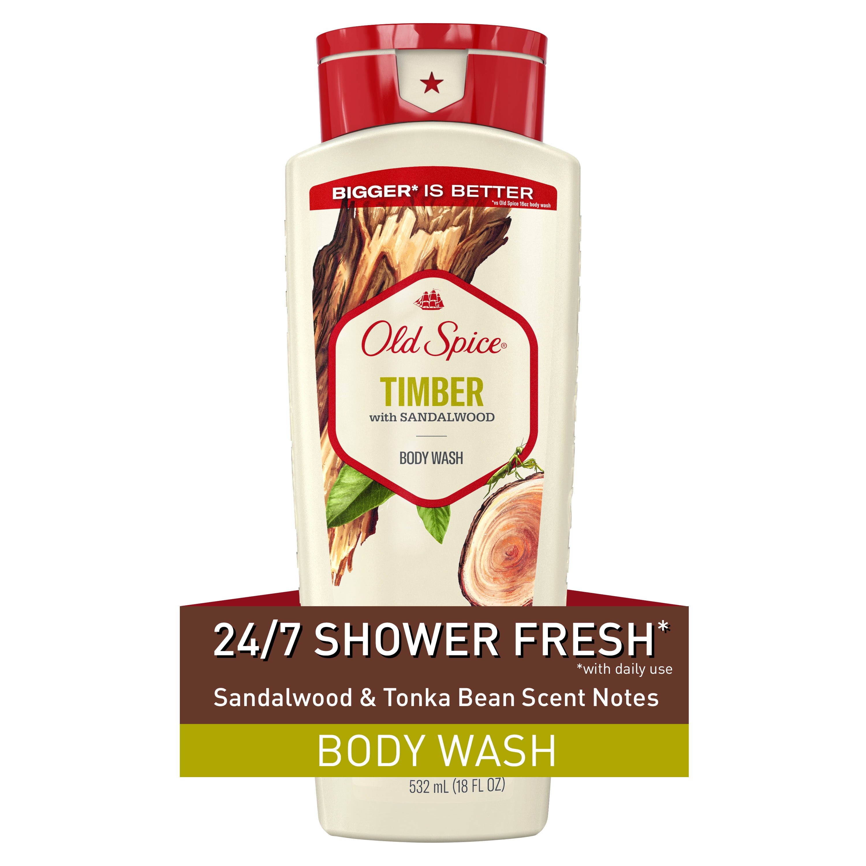 Old Spice Body Wash - Timber with Sandalwood - Shop Body wash at H-E-B