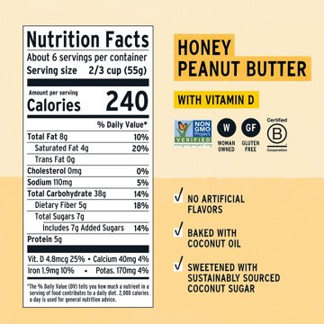 Purely Elizabeth Honey Peanut Butter Superfood Cereal