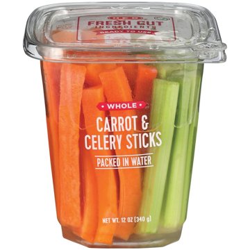 H-E-B Fresh Carrot & Celery Sticks, 12 oz