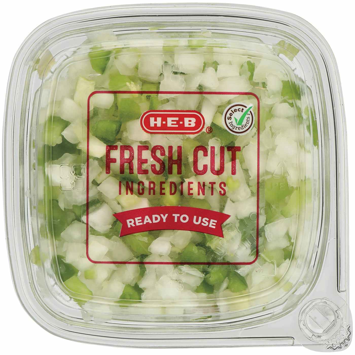 H-E-B Fresh Chopped Trinity Blend - Onion, Bell Pepper & Celery; image 2 of 2