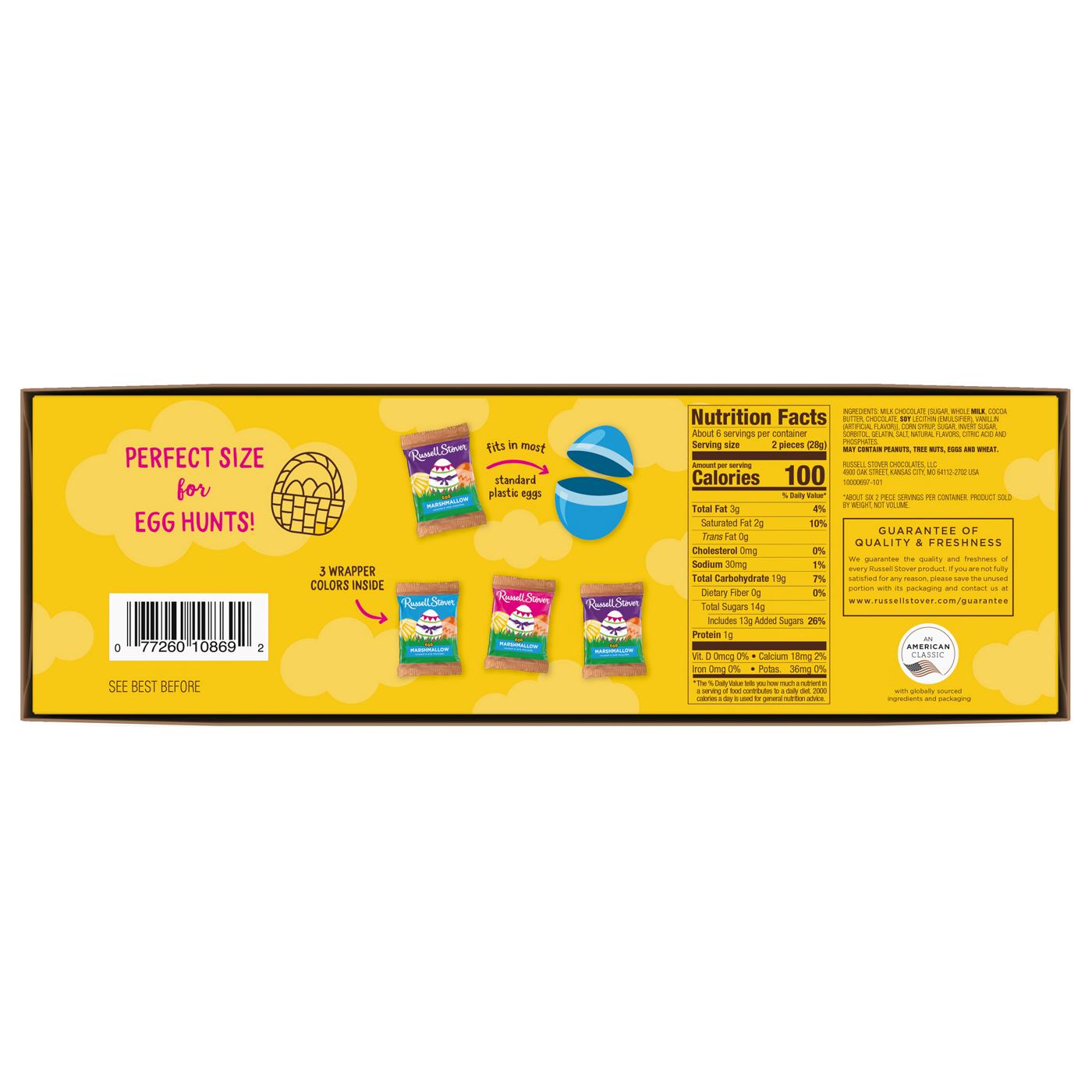 Russell Stover Milk Chocolate Marshmallow Eggs Easter Gift Box, 12 Pc Shop Candy at HEB