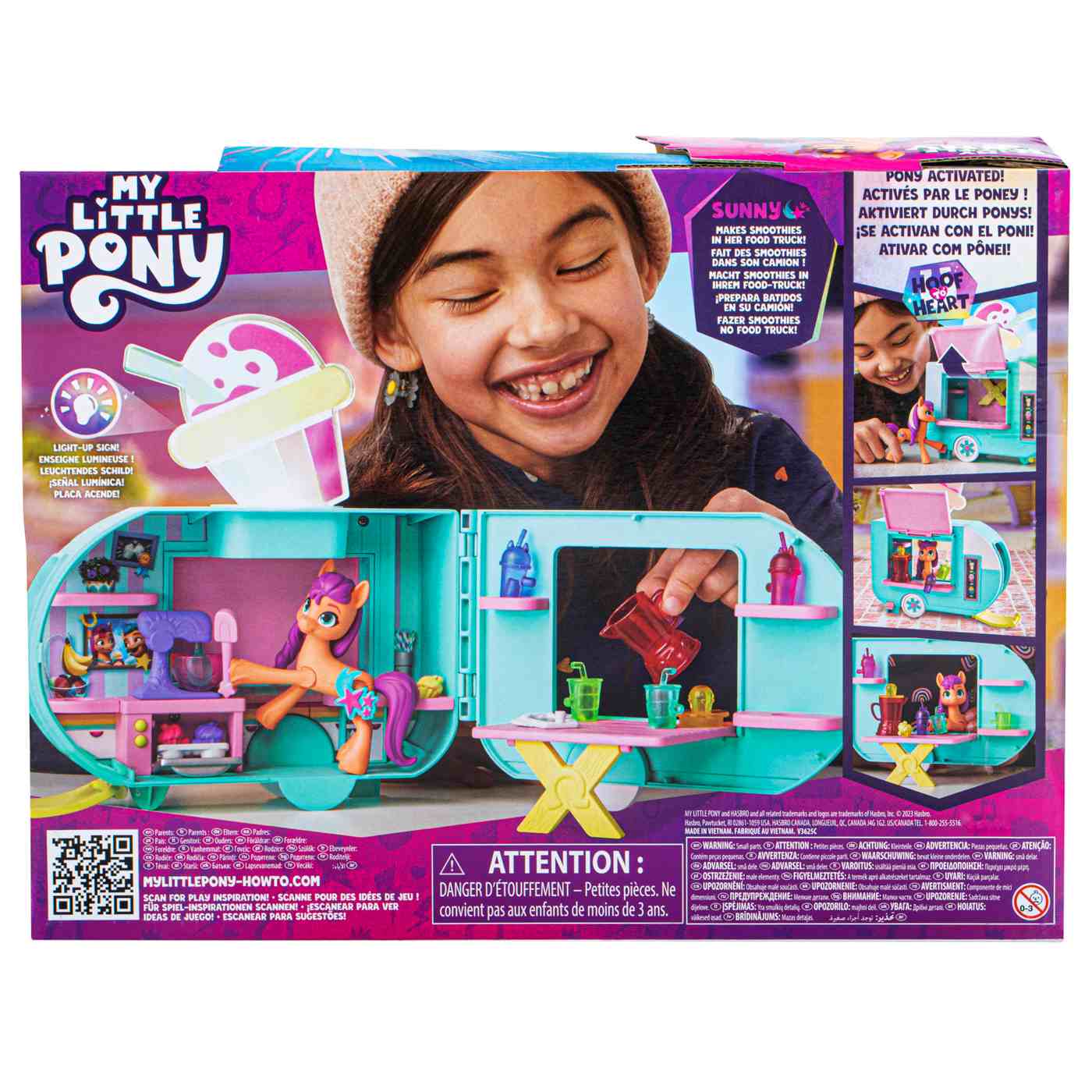 My Little Pony Sunny Starscout Smoothie Truck Playset; image 2 of 5