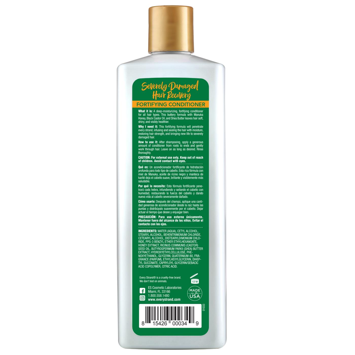 Every Strand Severely Damaged Hair Recovery Conditioner Shop Shampoo