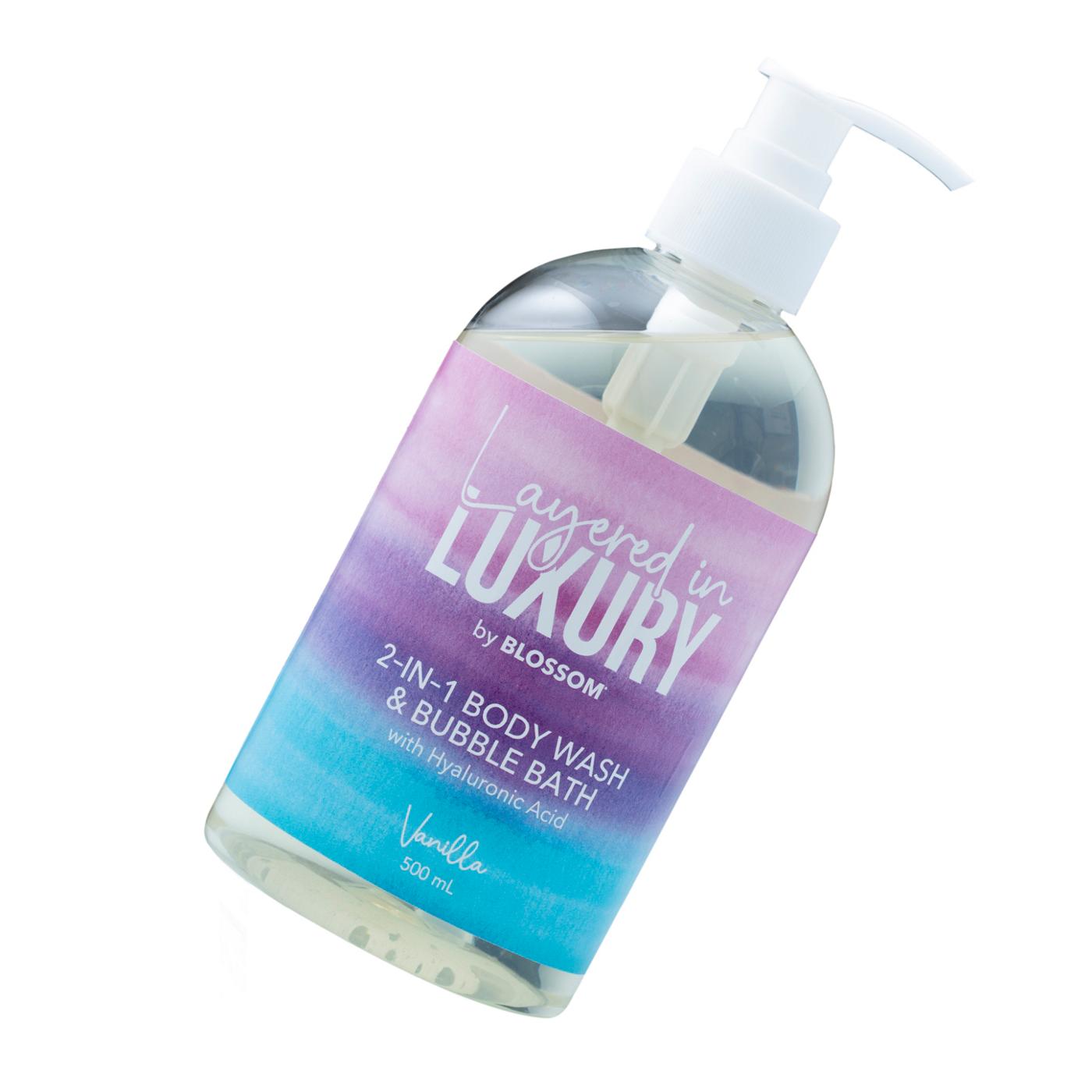 Blossom 2-in-1 Body Wash & Bubble Bath - Vanilla; image 3 of 3