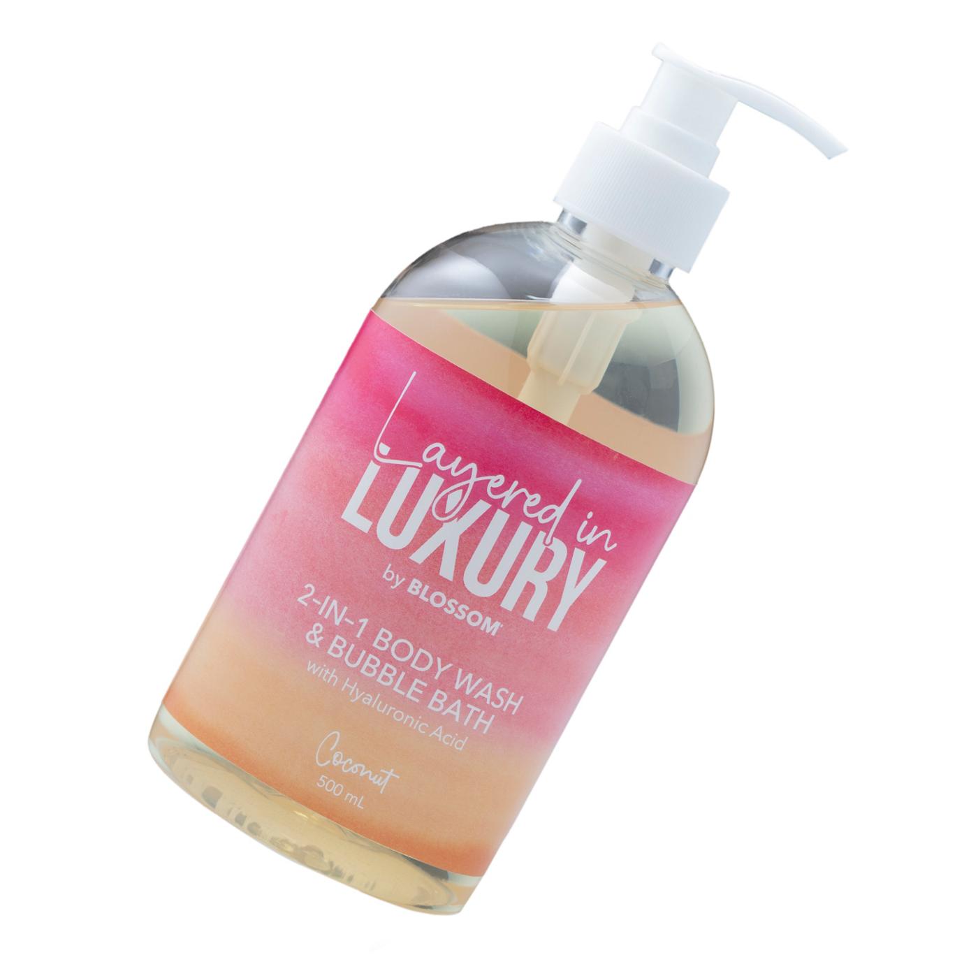 Blossom 2-in-1 Body Wash & Bubble Bath - Coconut; image 3 of 3