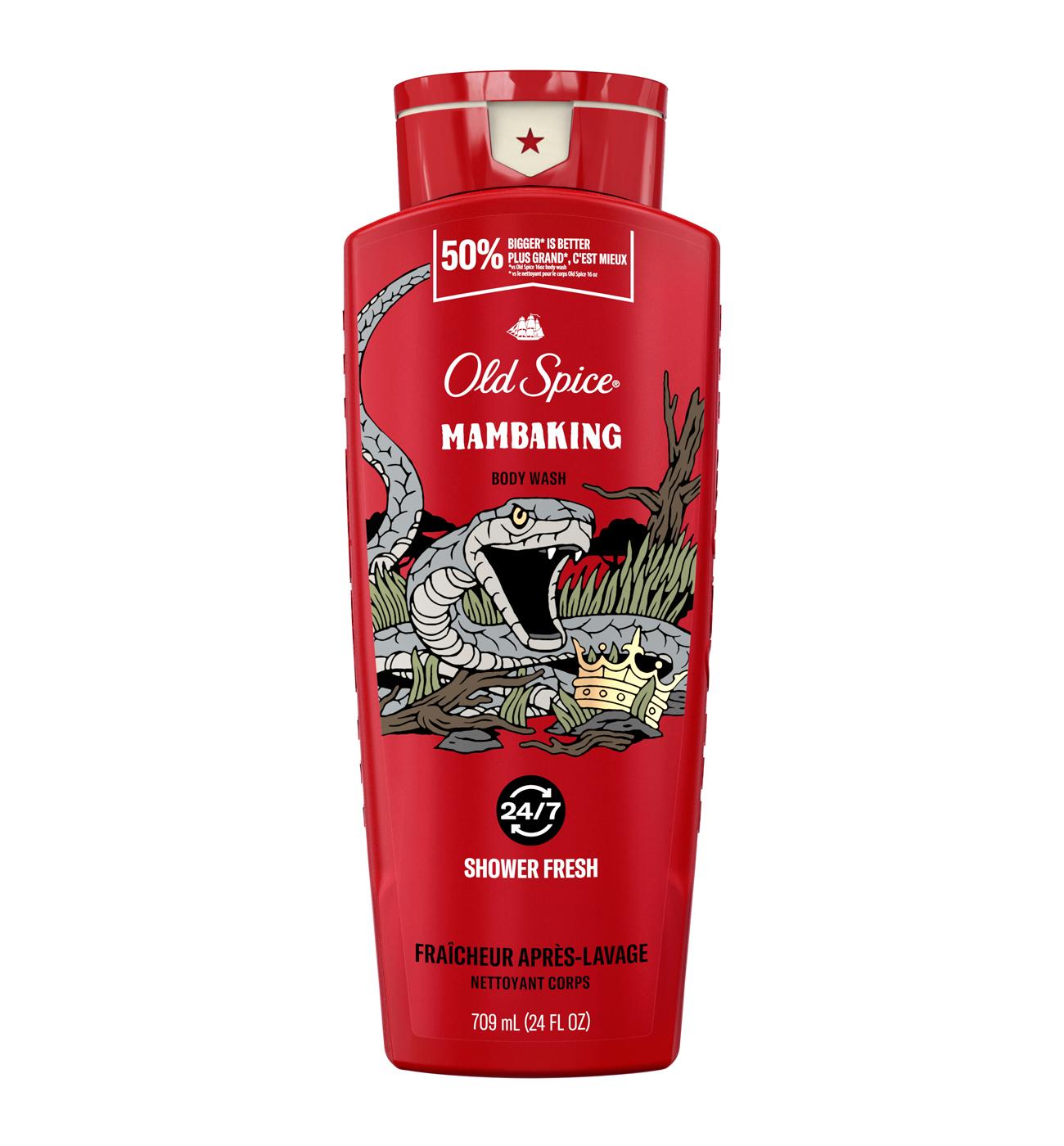 Old Spice Body Wash - Mambaking; image 2 of 2