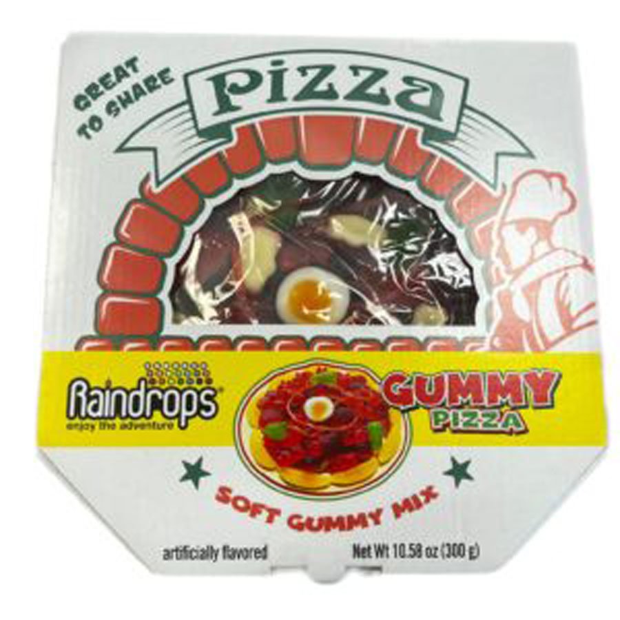 Raindrops Gummy Candy Large Pizza, 15.34 oz | Central Market