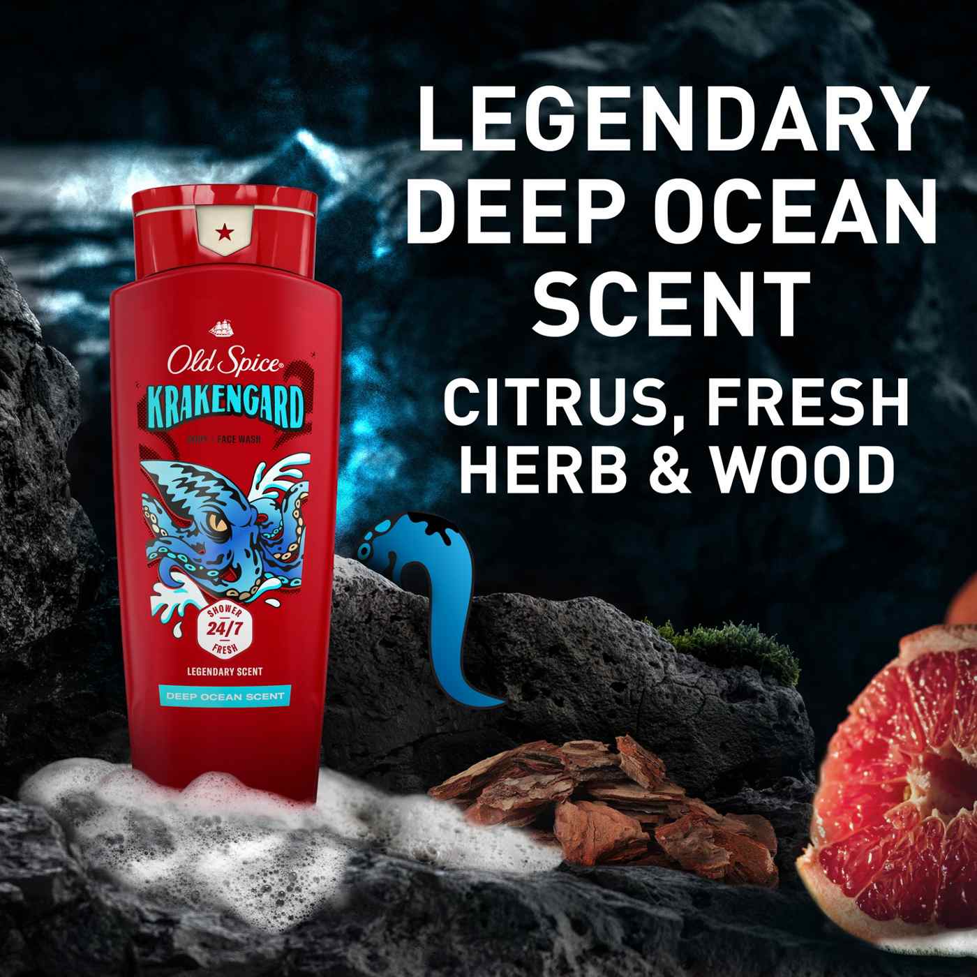 Old Spice Body Wash for Men -  Krakengard; image 5 of 8
