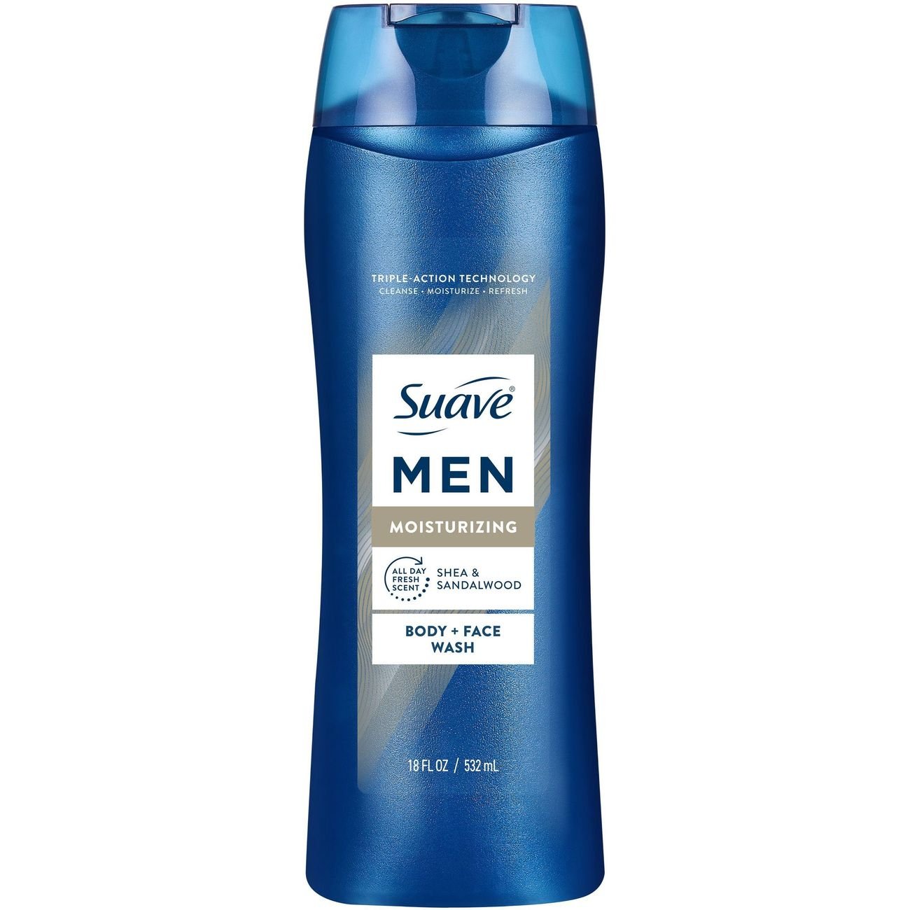 Suave Men Face and Body Wash, with Shea Butter and Coconut Oil Shop Body wash at HEB