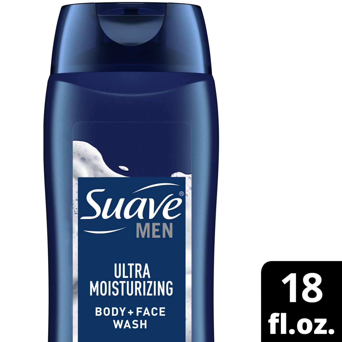 Suave Men Face and Body Wash, with Shea Butter and Coconut Oil; image 3 of 8