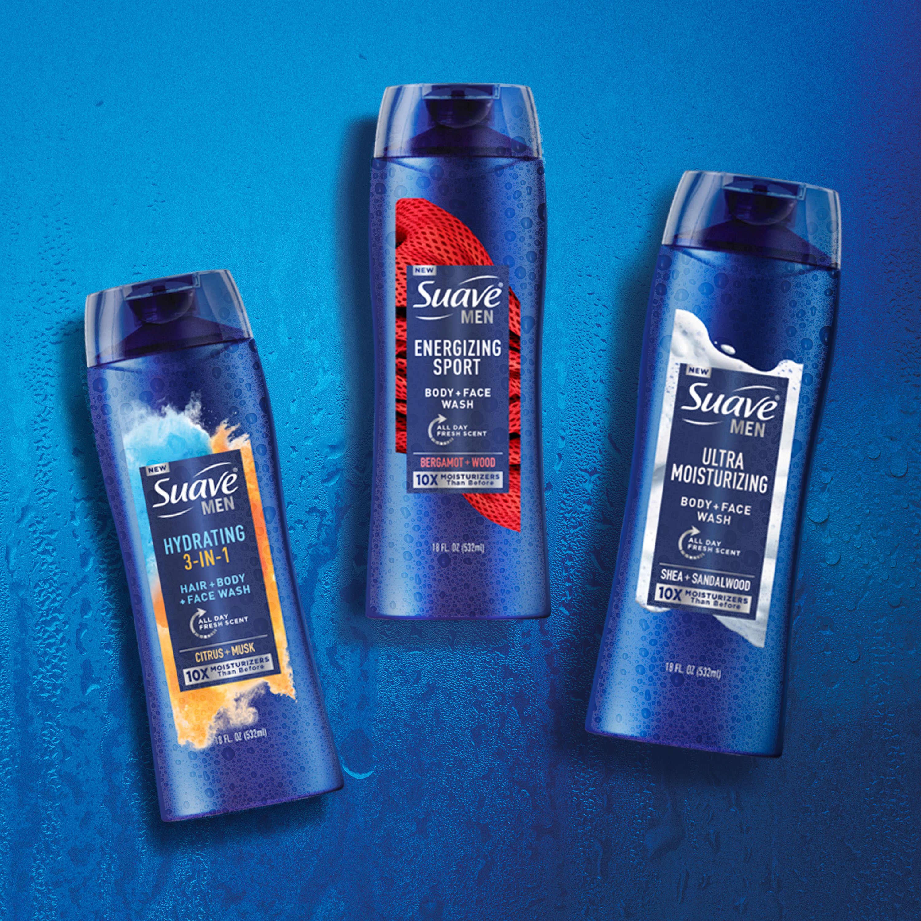 Suave Men Face and Body Wash, Sensitive Skin - Shop Body Wash at H-E-B