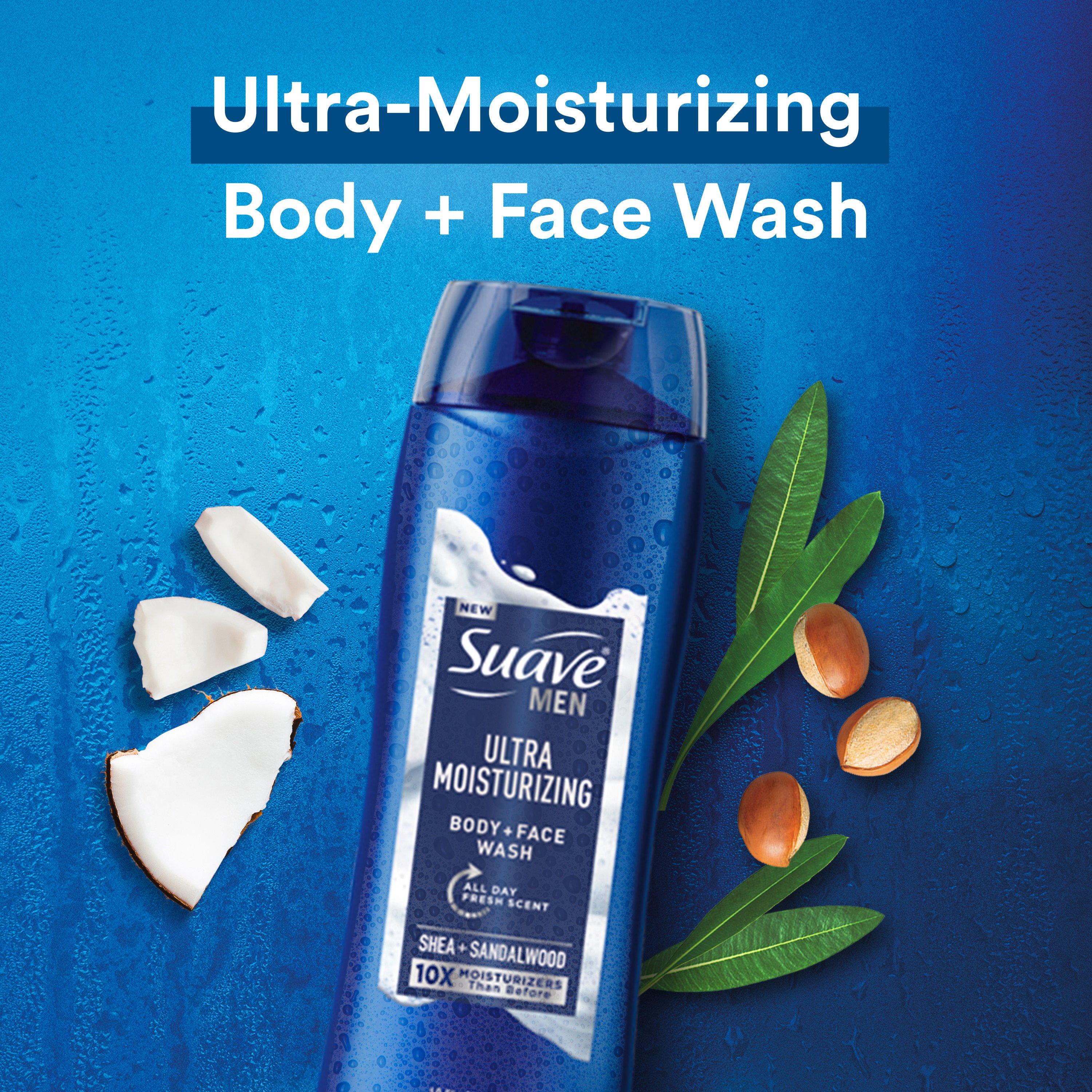 Suave Men Face and Body Wash, Sensitive Skin - Shop Body Wash at H-E-B