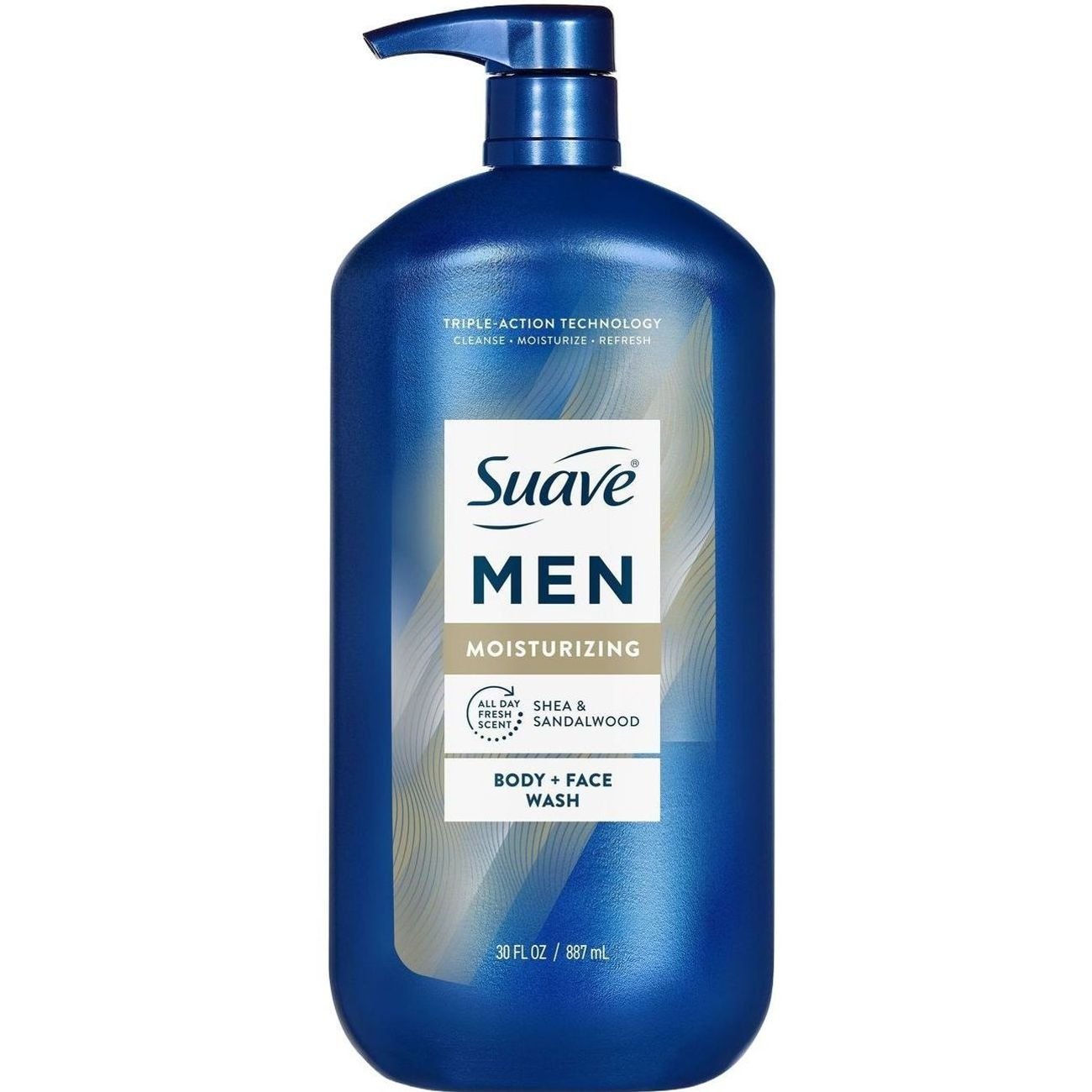 Suave Men Face and Body Wash Shea Butter and Coconut Oil Shop Body wash at HEB