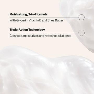 Suave Men Moisturizing 2-in-1 Face & Body Wash - Shea & Sandalwood, 30 oz