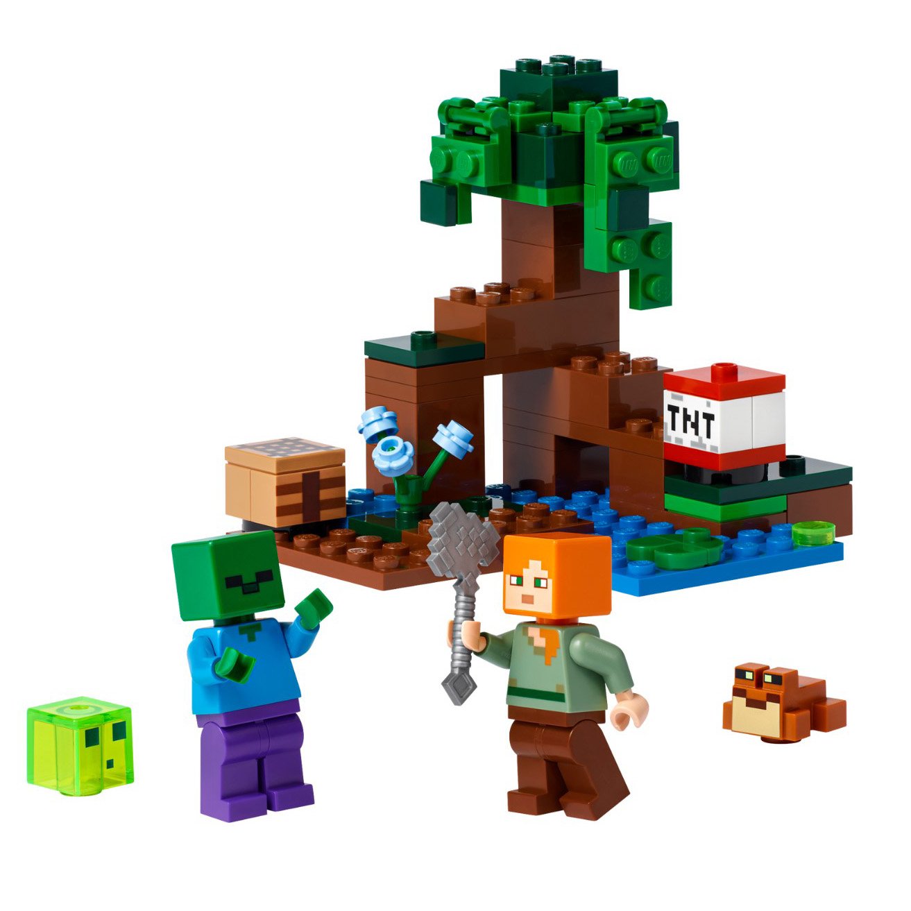 LEGO Minecraft The Swamp Adventure Set - Shop Lego & building blocks at ...