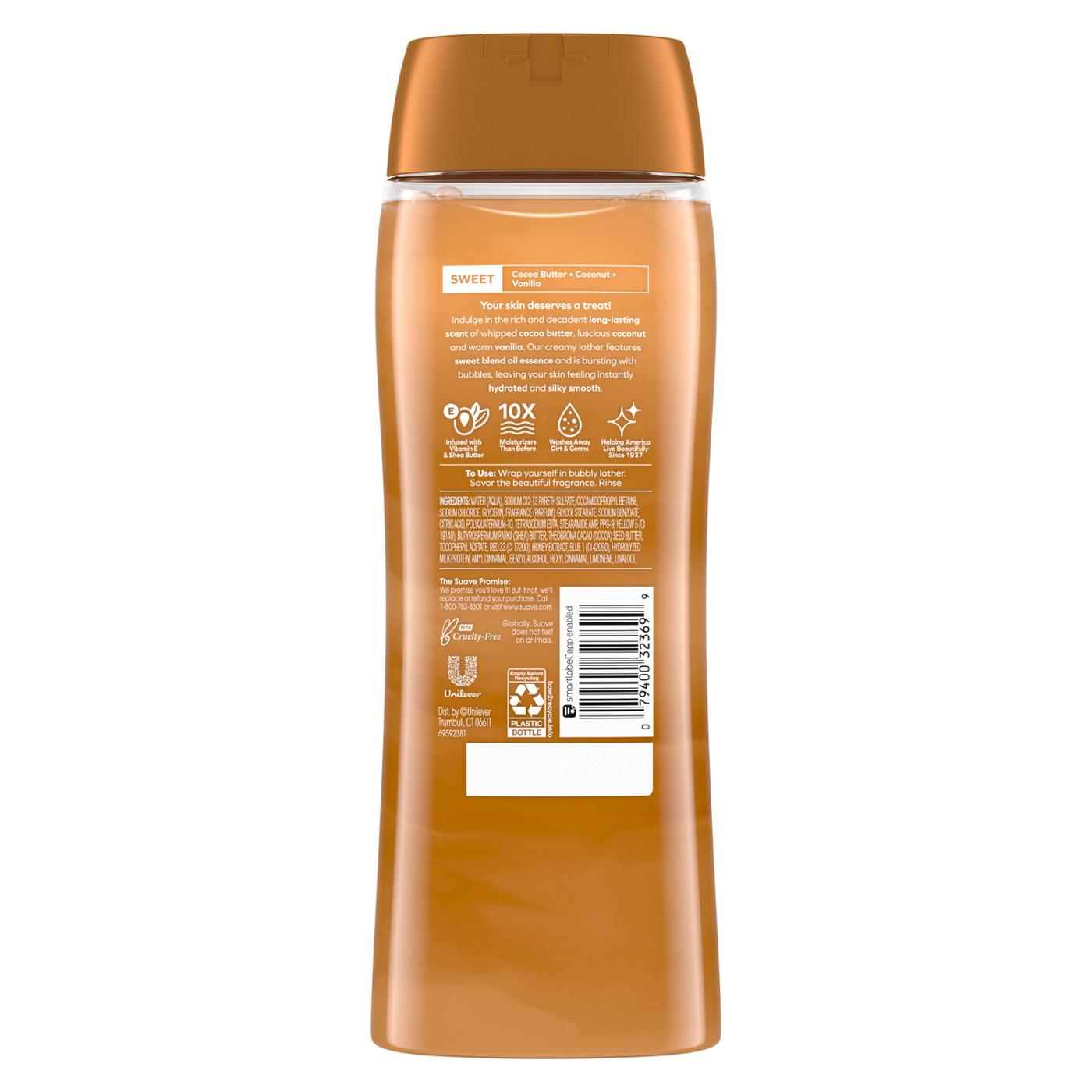 Suave Essentials Gentle Body Wash, Cocoa Butter & Shea; image 3 of 7
