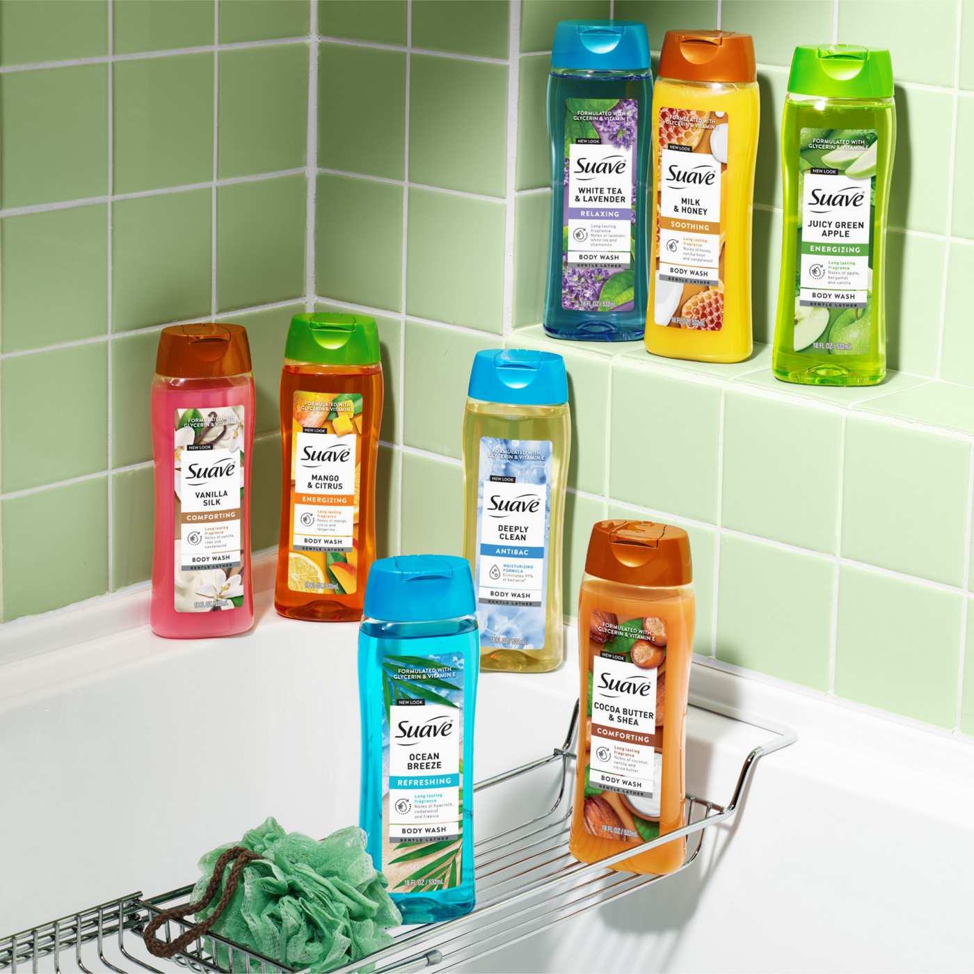 Suave Essentials Gentle Body Wash, Cocoa Butter & Shea Shop Body wash