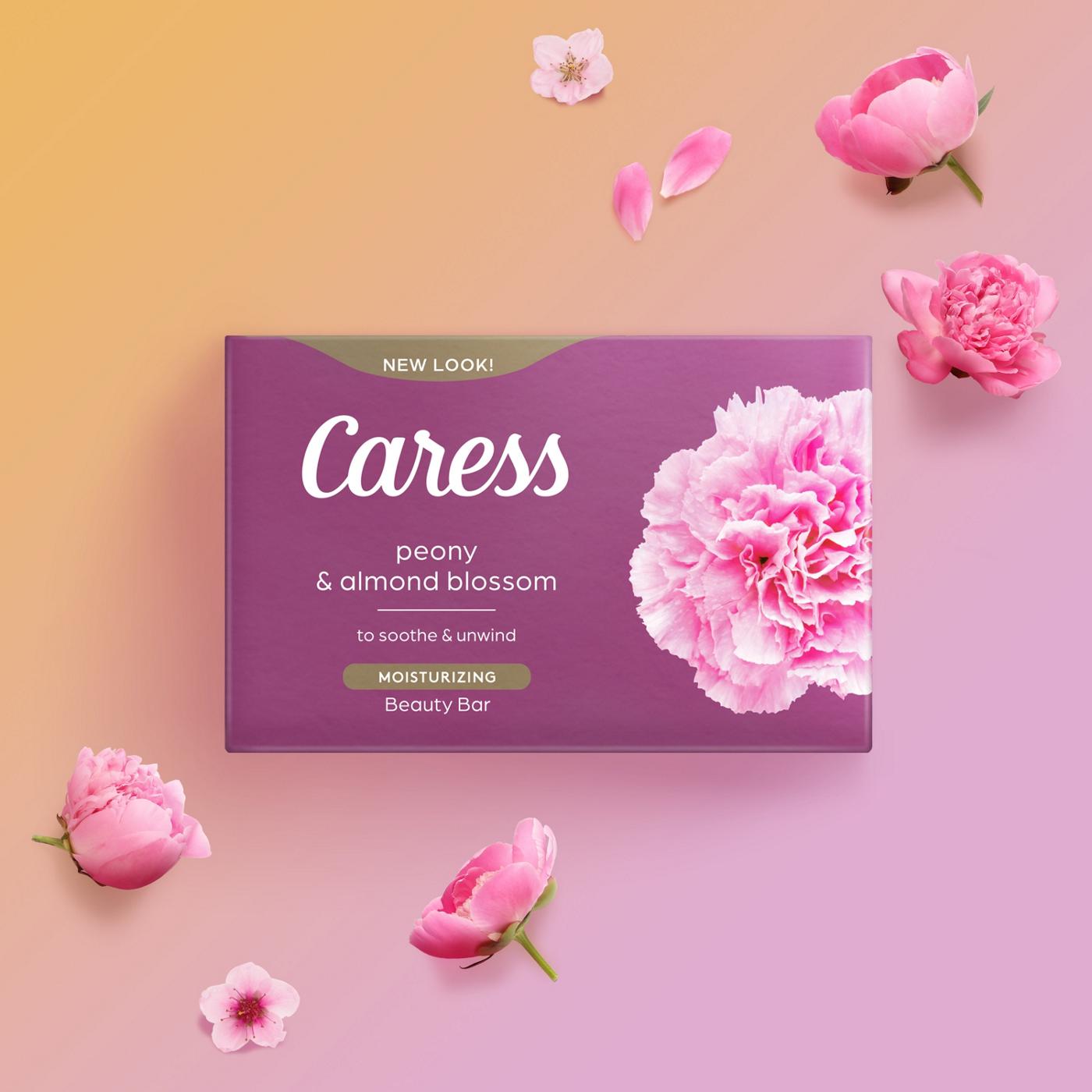 Caress Beauty Bars - Peony & Almond Blossom; image 5 of 7