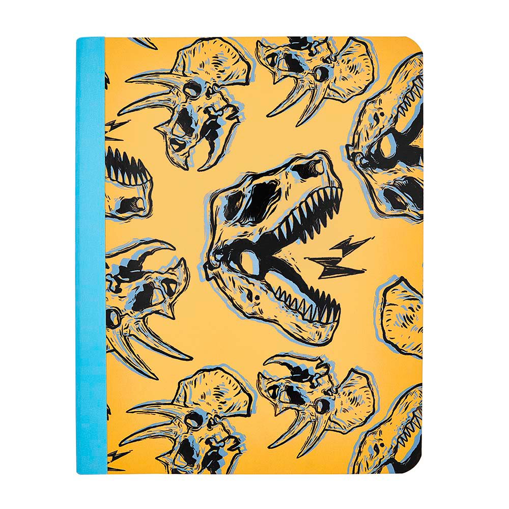 Eccolo Dino Bones Wide Ruled Composition Book - Shop Notebooks at H-E-B