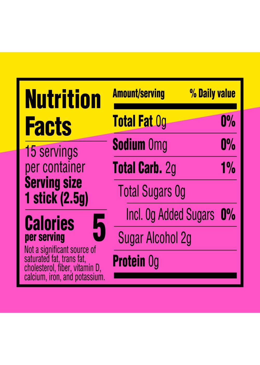 Extra Pink Lemonade Sugar Free Gum; image 3 of 6