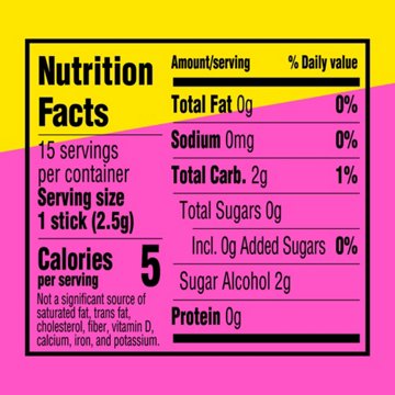 Extra Pink Lemonade Sugar Free Gum, 15 pc