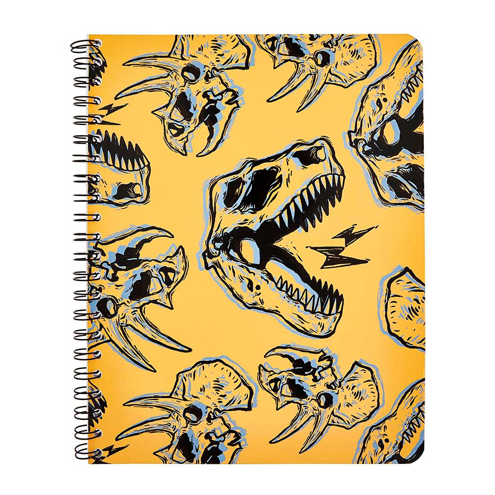 Eccolo Dino Bones 1 Subject College Ruled Spiral Notebook - Shop 