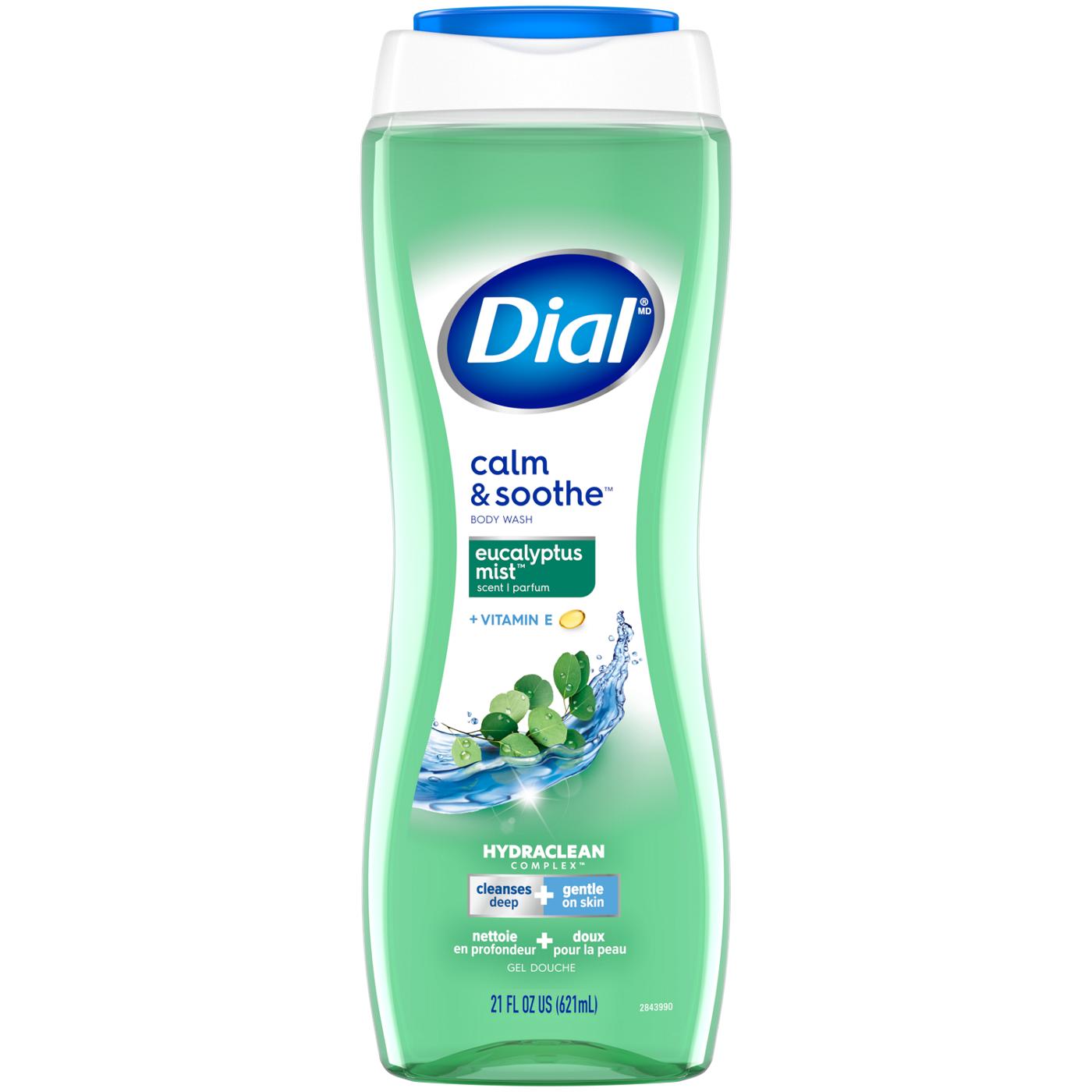 Dial Calm & Soothe Body Wash - Eucalyptus Mist; image 1 of 2