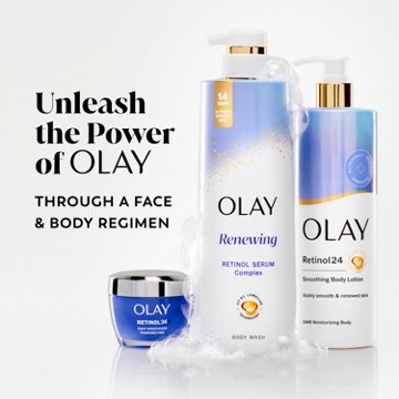 Olay Renewing Body Wash with Retinol Serum Complex
