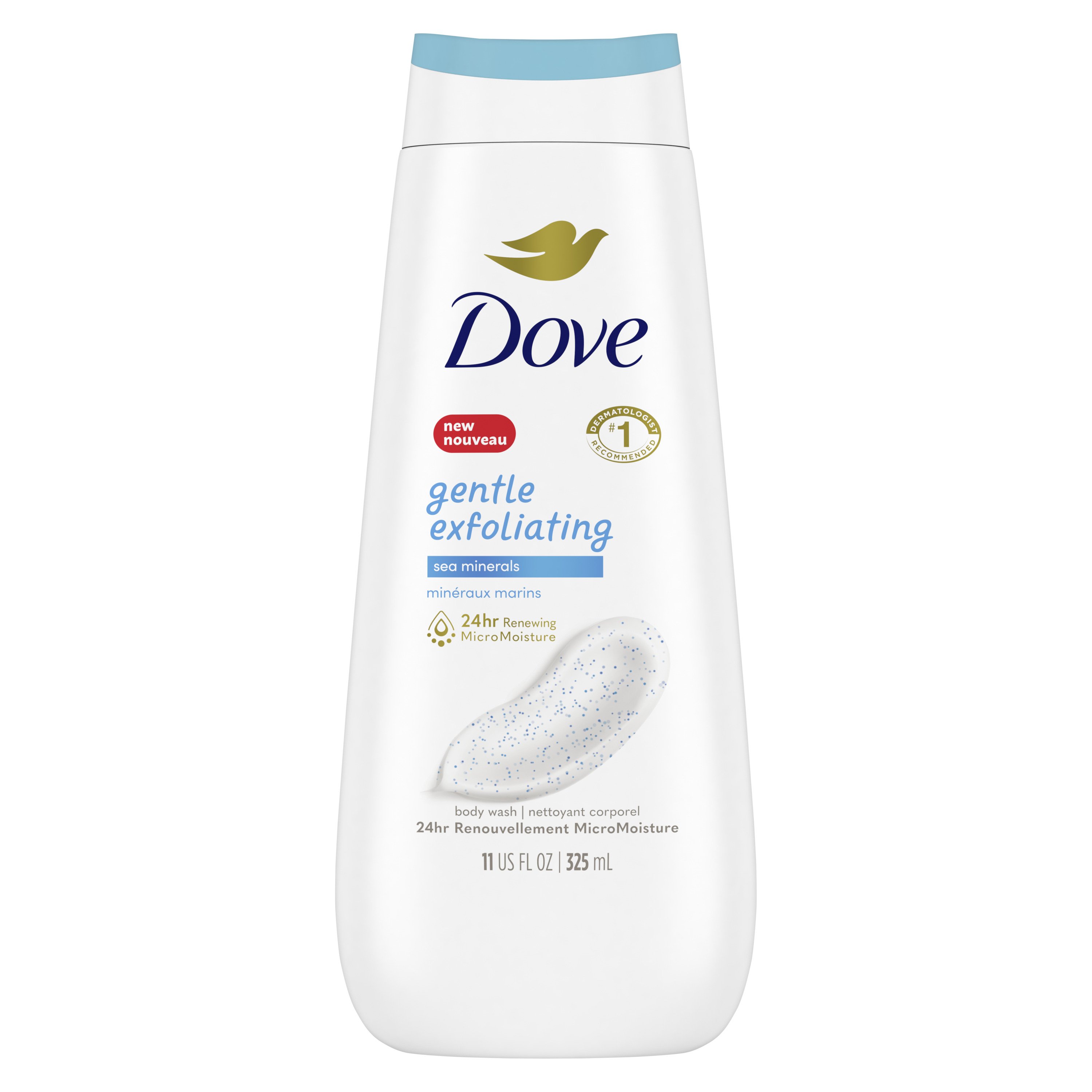 Dove Gentle Exfoliating Body Wash Sea Minerals Shop Body Wash At H E B