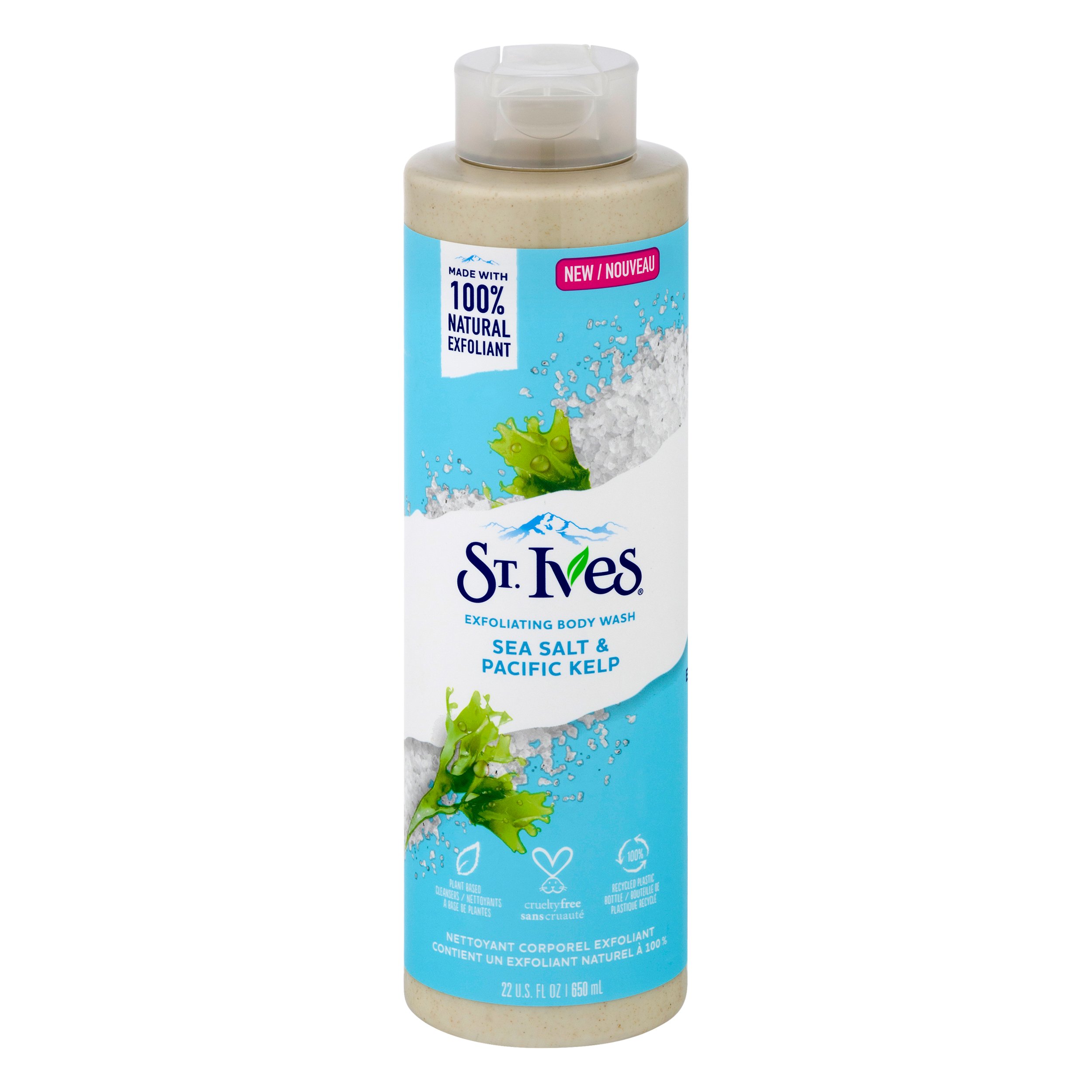 St Ives Exfoliating Body Wash Sea Salt And Pacific Kelp Shop Body Wash At H E B