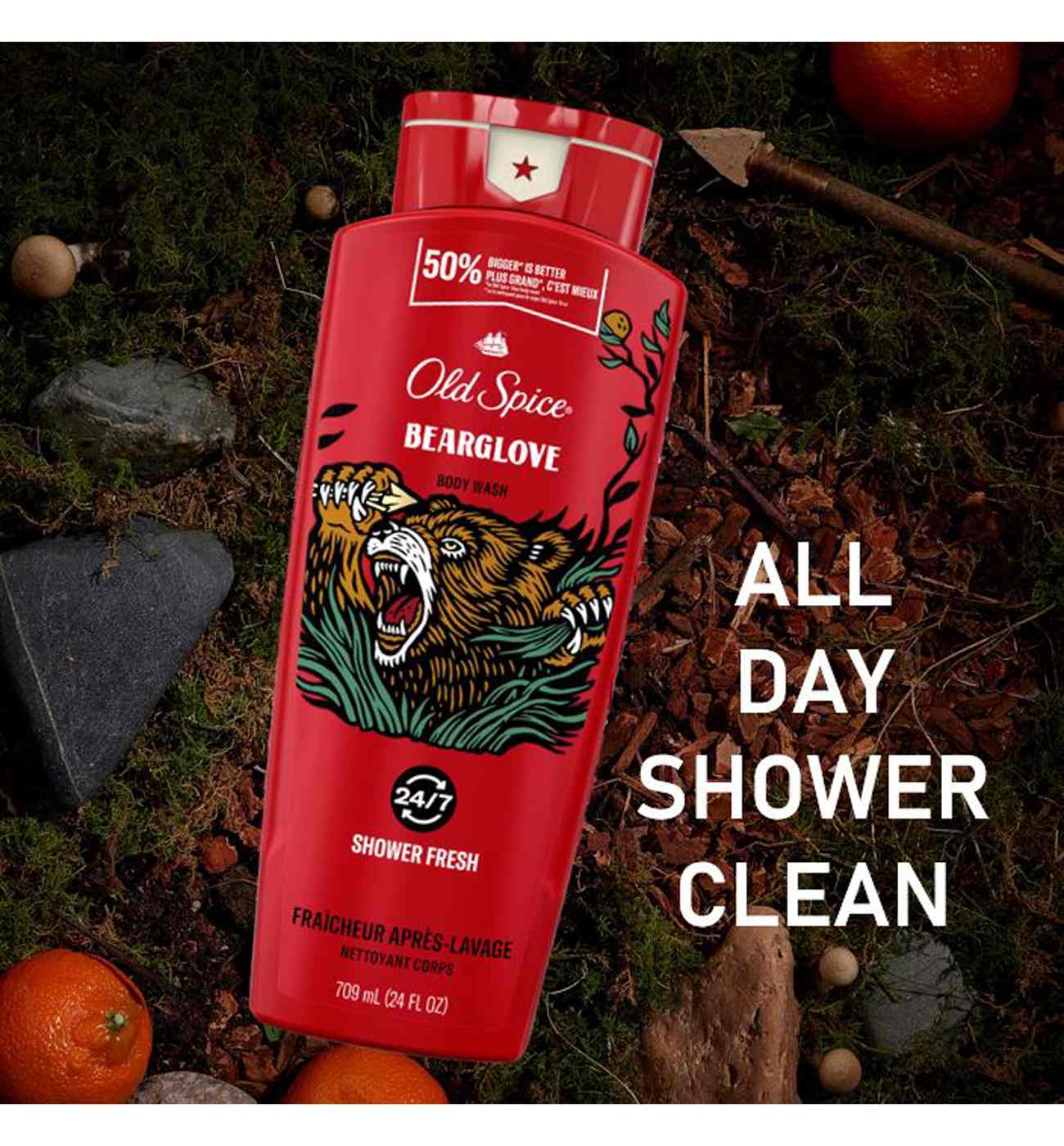 Old Spice Body Wash - Bearglove; image 2 of 2