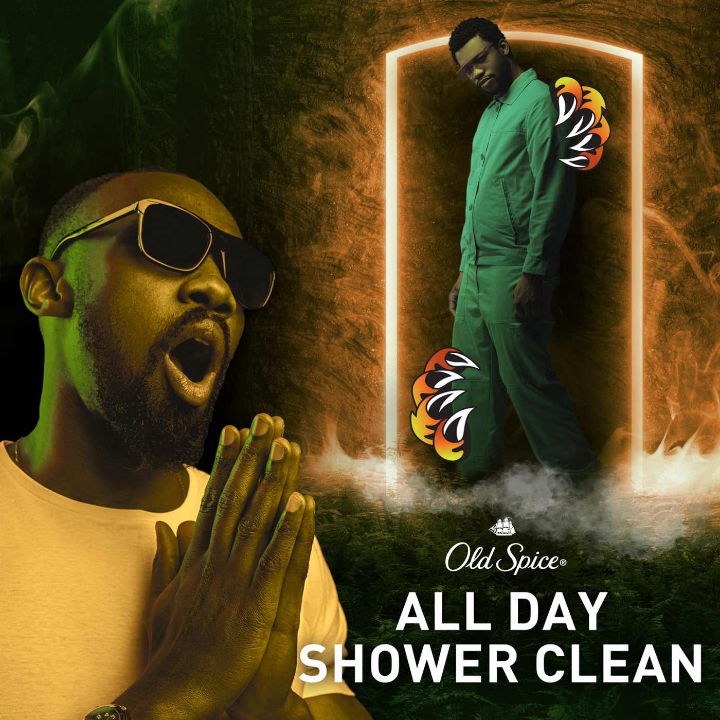 Old Spice Long Lasting Lather Body Wash - Bearglove; image 4 of 5