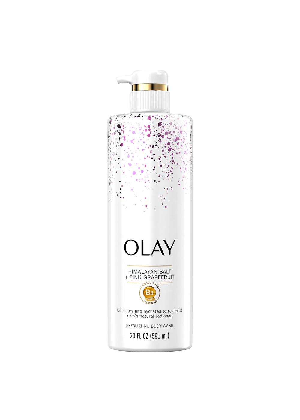 Olay Exfoliating Body Wash Himalayan Salt & Pink Grapefruit Shop